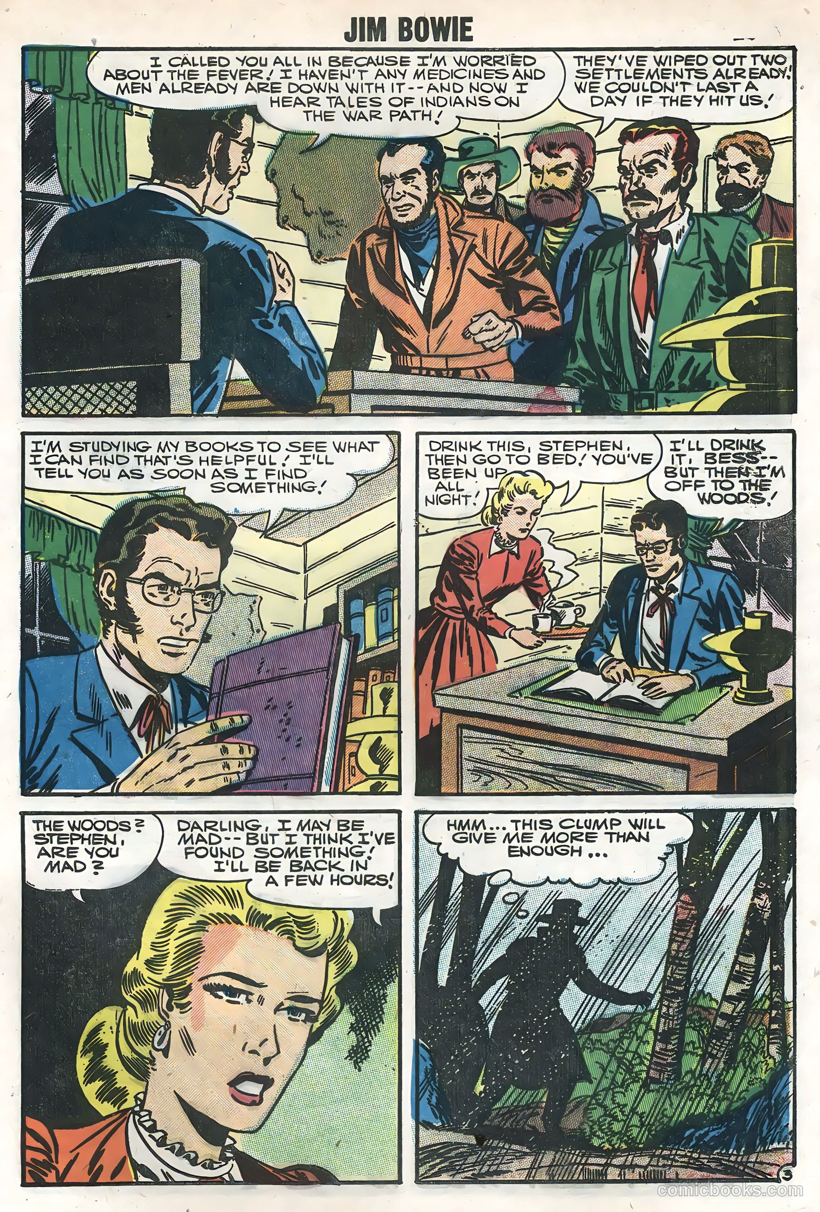 Jim Bowie #18 (1957) — page 29 of 36