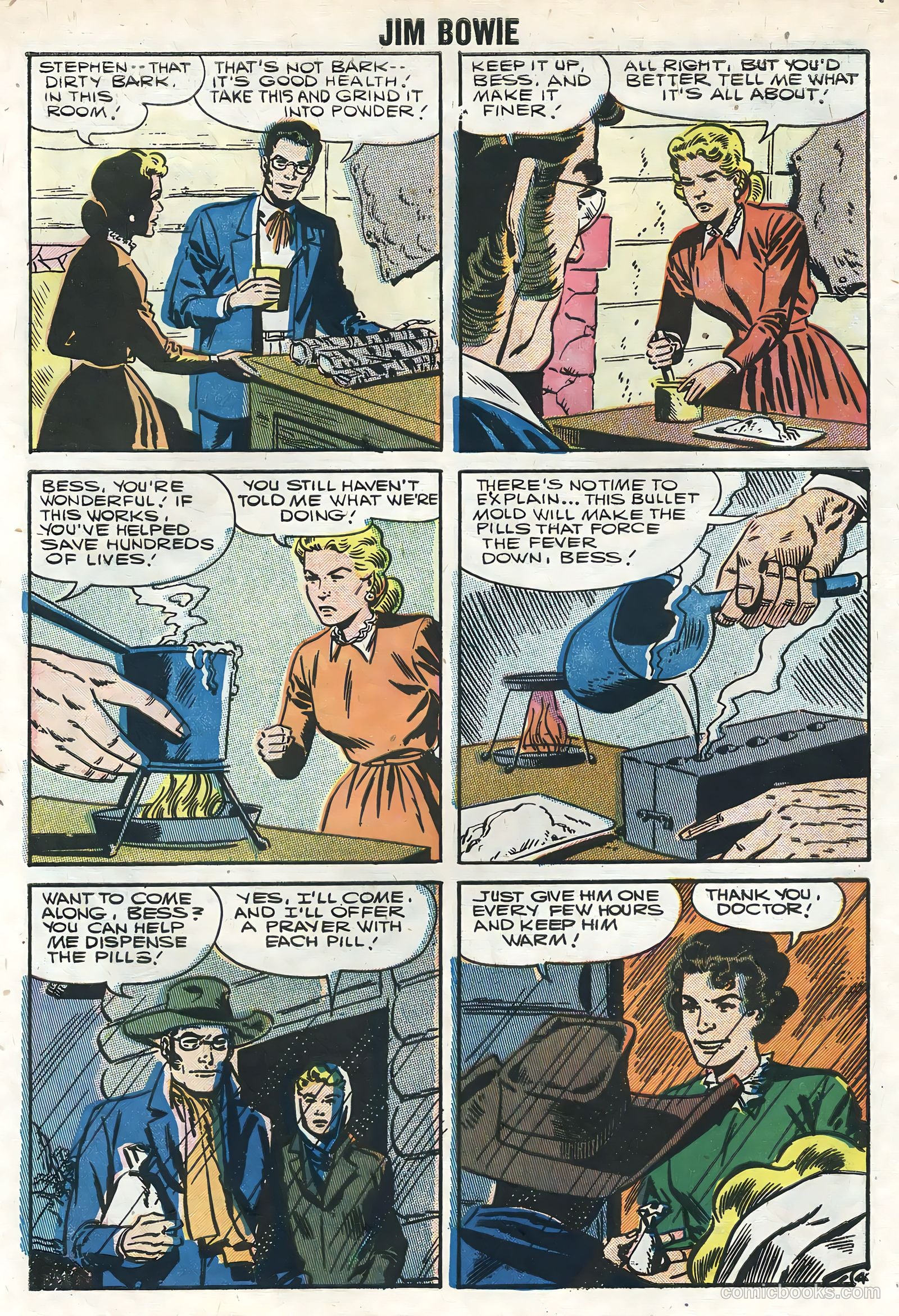 Jim Bowie #18 (1957) — page 30 of 36