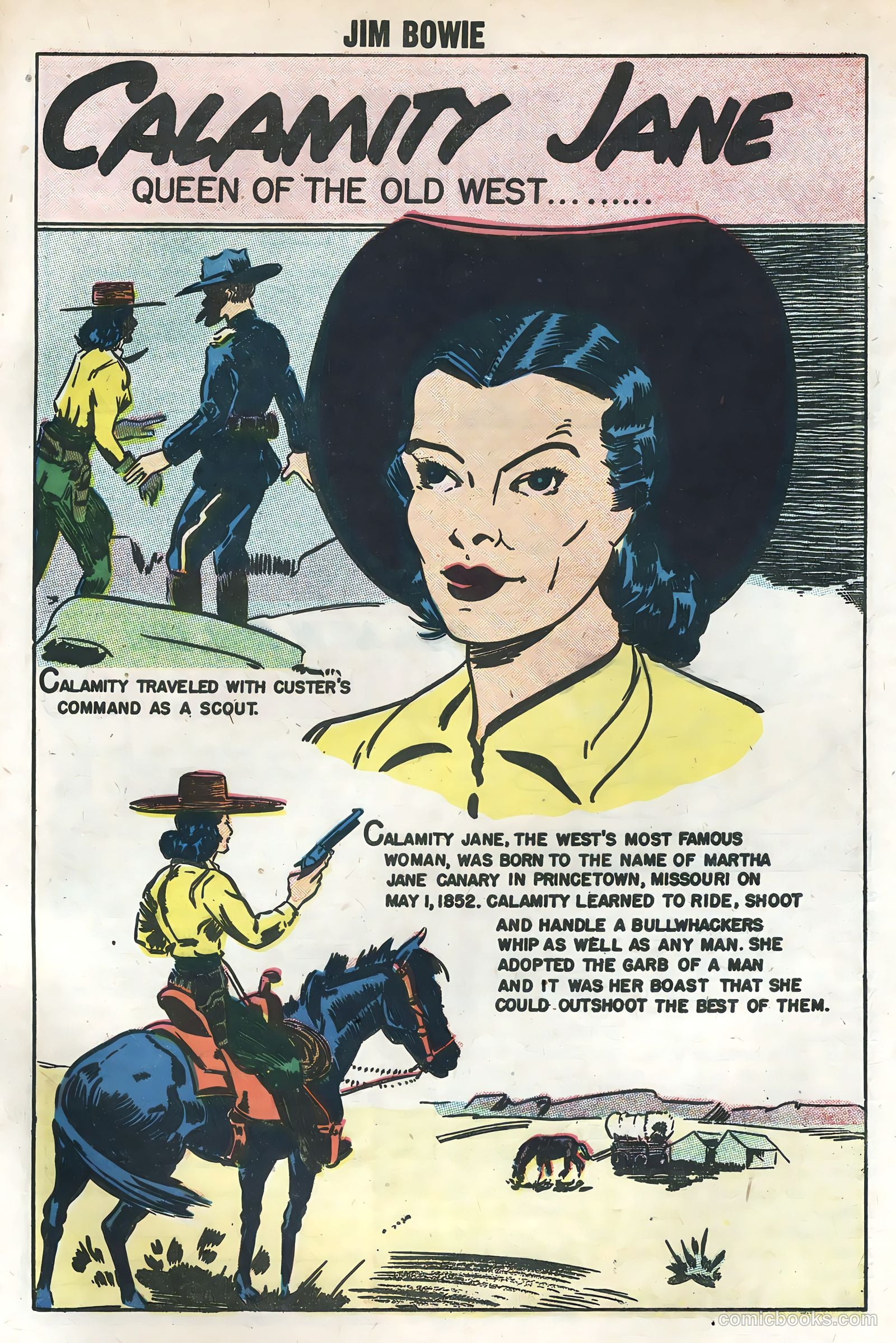 Jim Bowie #18 (1957) — page 33 of 36