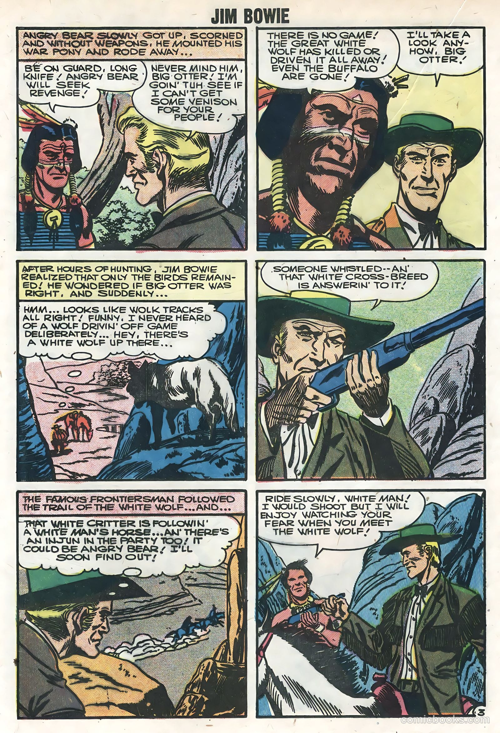 Jim Bowie #18 (1959) — page 20 of 36