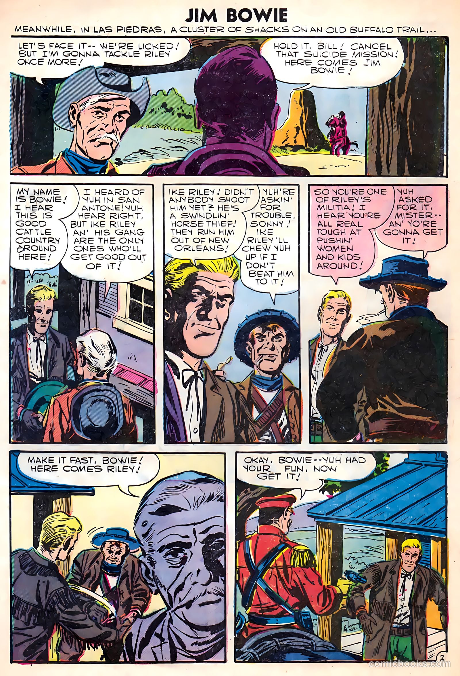 Jim Bowie #19 (1957) — page 4 of 36
