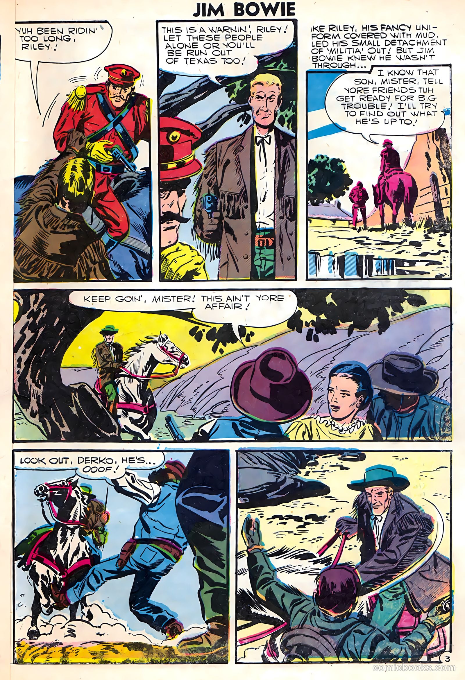Jim Bowie #19 (1957) — page 5 of 36