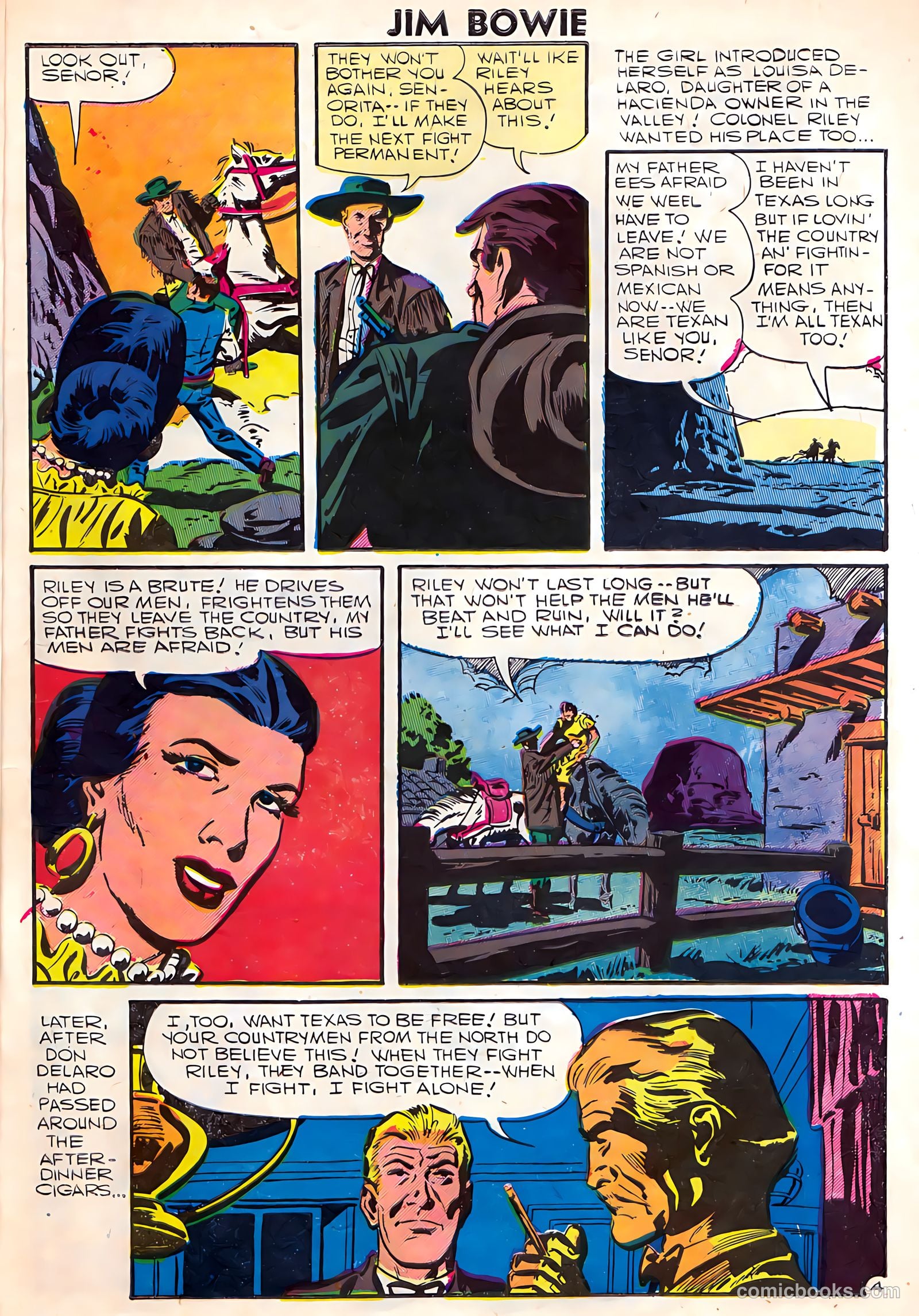 Jim Bowie #19 (1957) — page 7 of 36