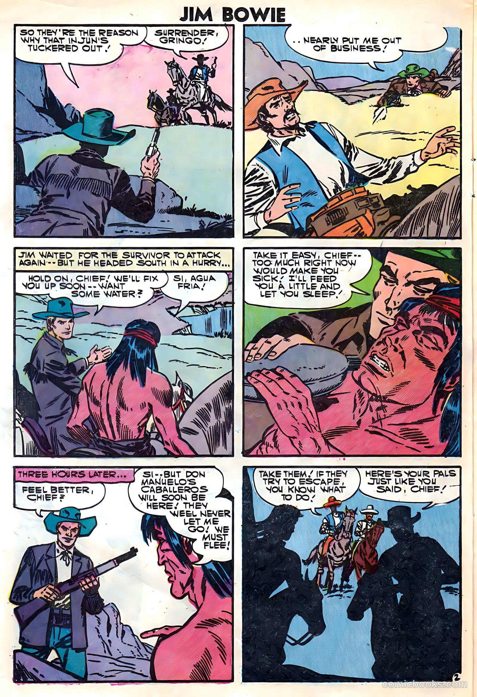 Jim Bowie #19 (1957) — page 12 of 36