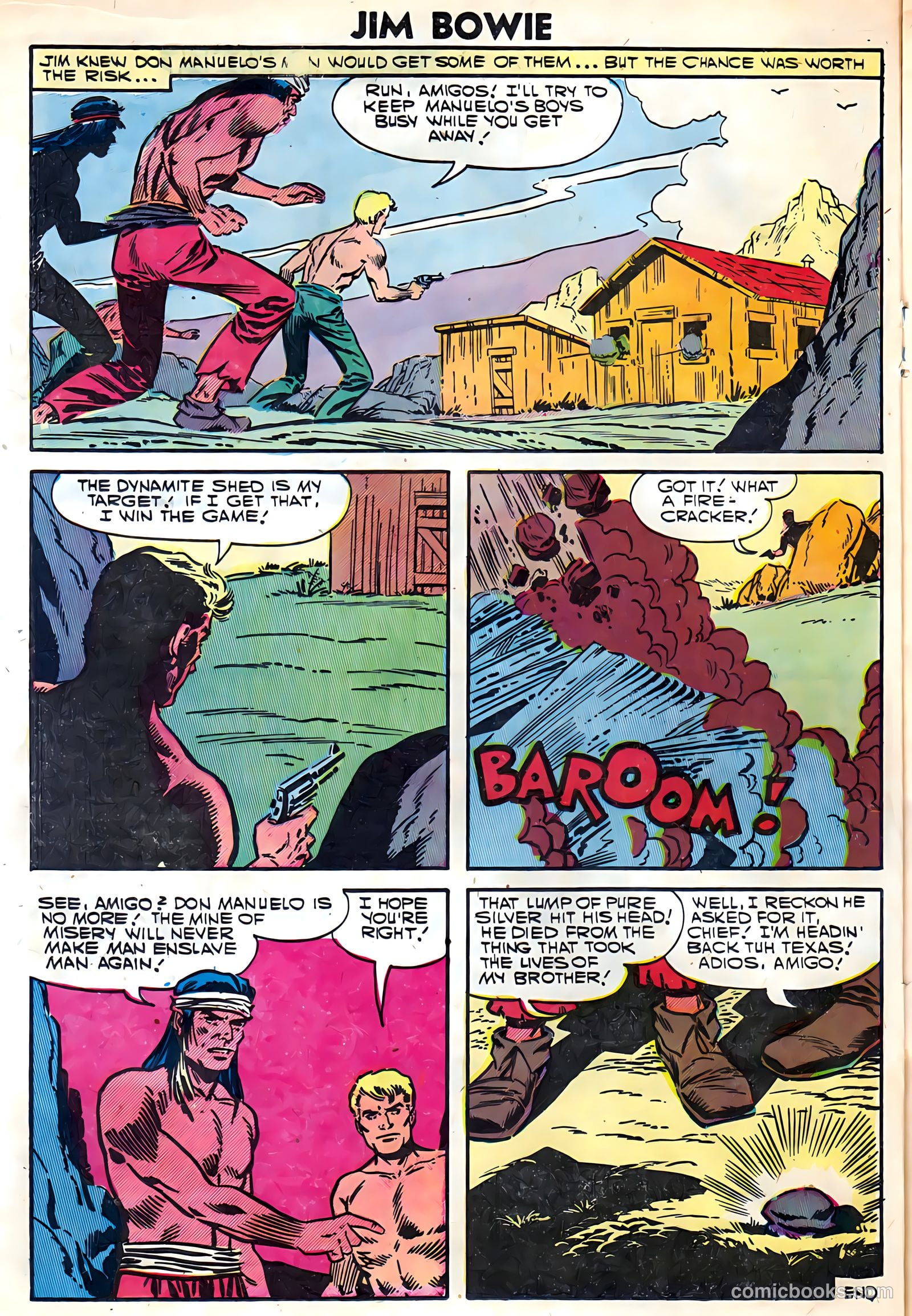Jim Bowie #19 (1957) — page 16 of 36