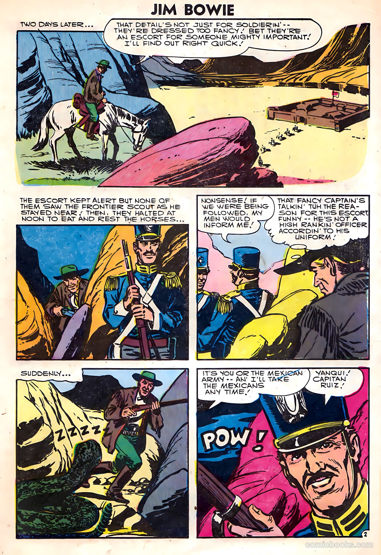 Jim Bowie #19 (1957) — page 21 of 36