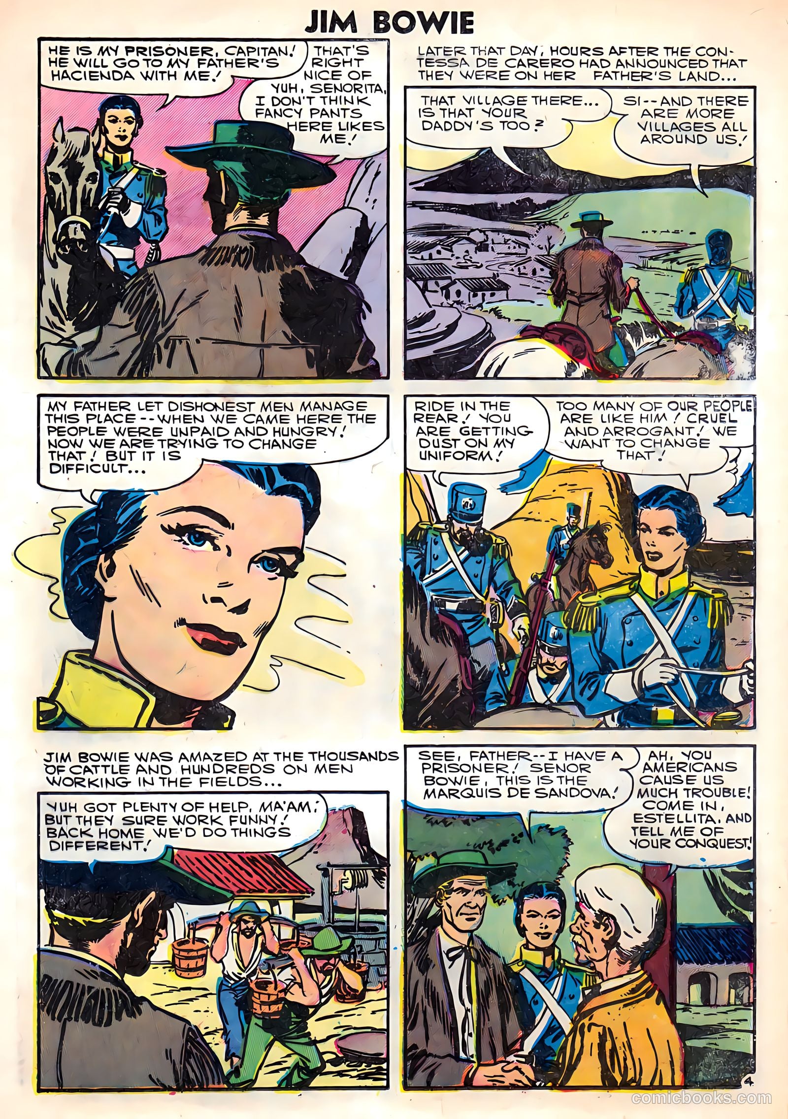 Jim Bowie #19 (1957) — page 24 of 36