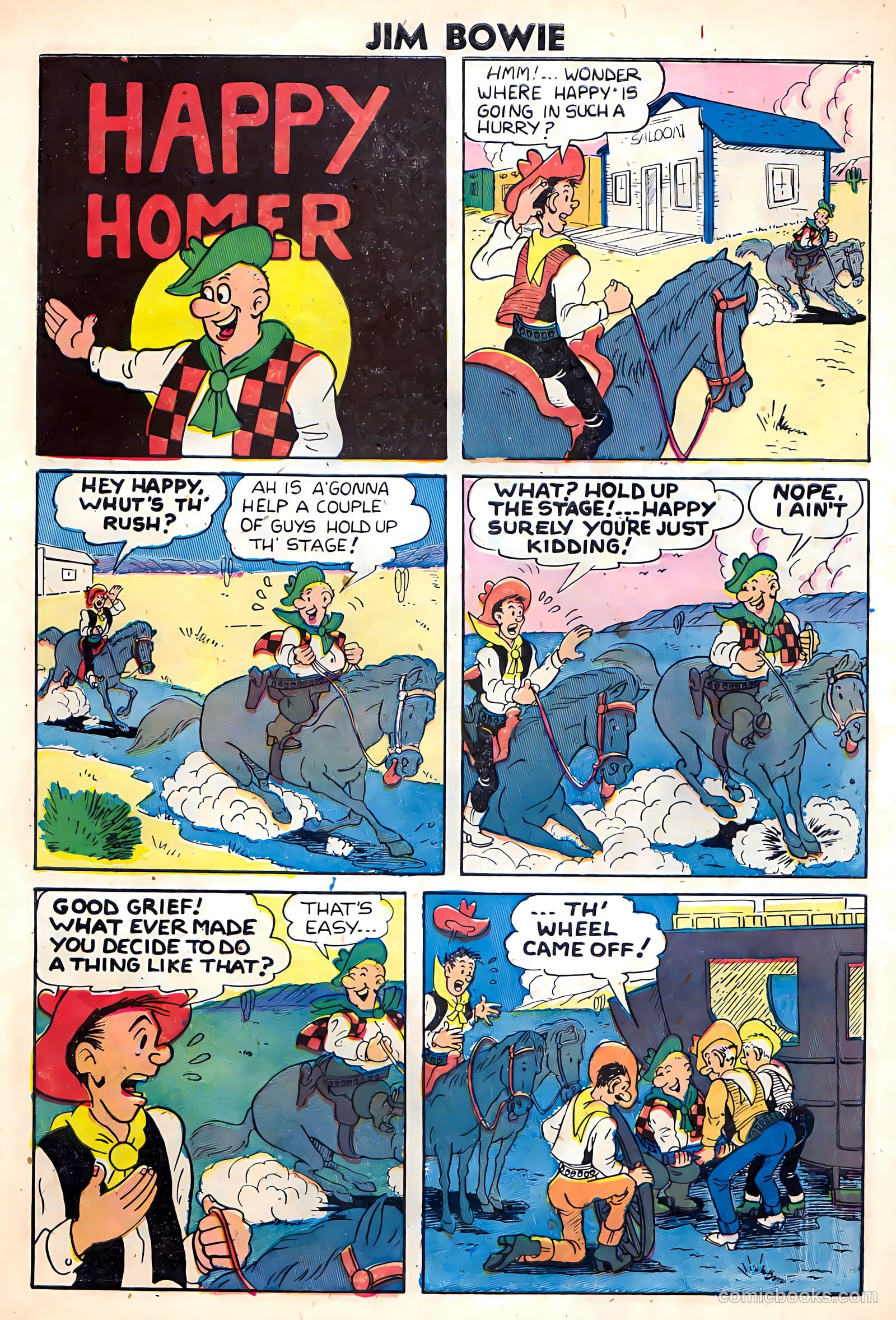 Jim Bowie #19 (1957) — page 27 of 36