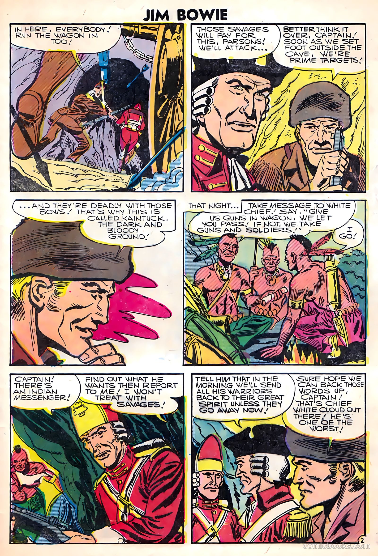 Jim Bowie #19 (1957) — page 29 of 36