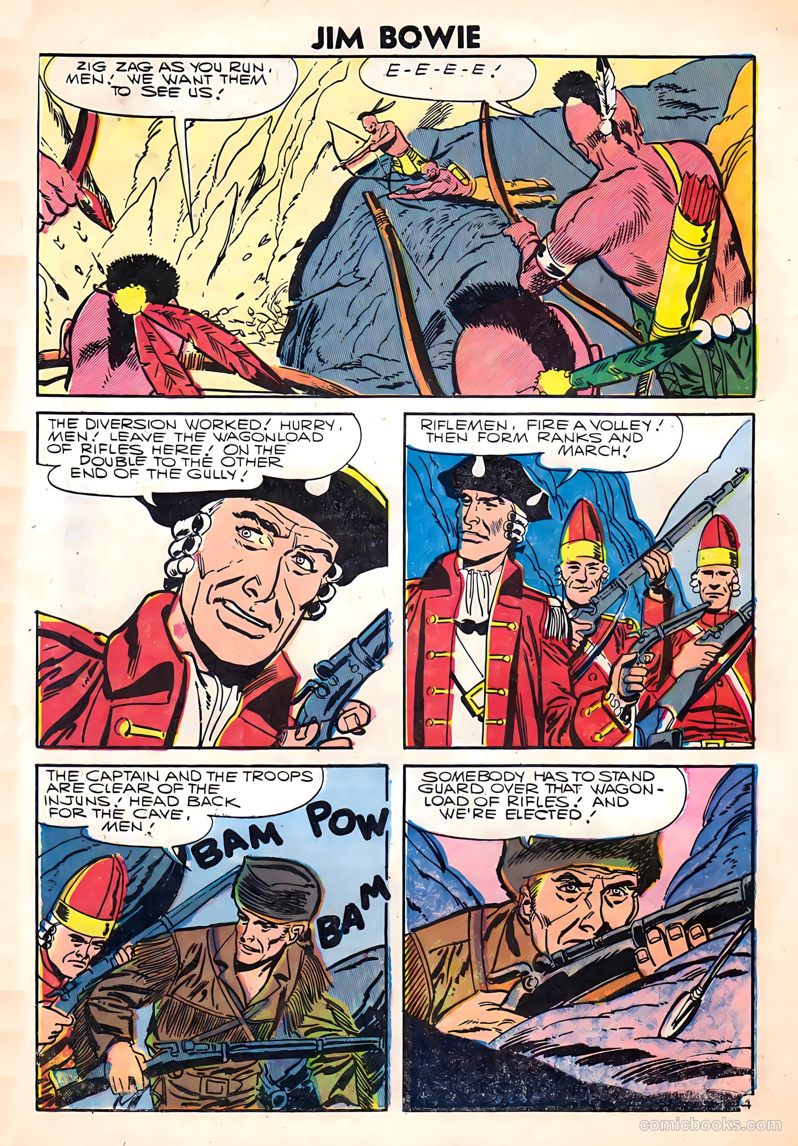 Jim Bowie #19 (1957) — page 32 of 36