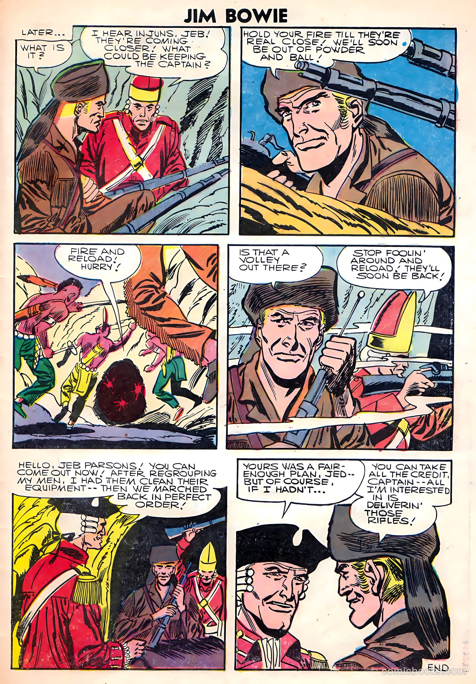 Jim Bowie #19 (1957) — page 33 of 36