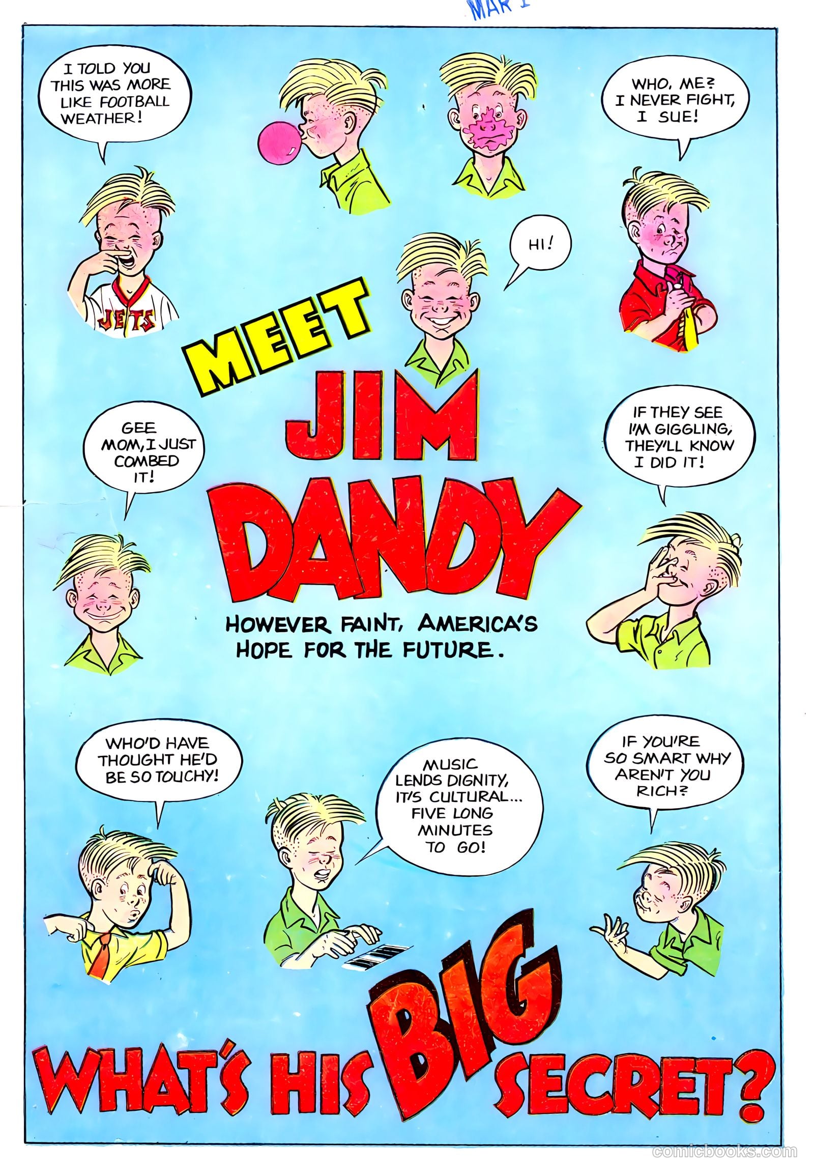 Jim Dandy #1 (1956) — page 36 of 36