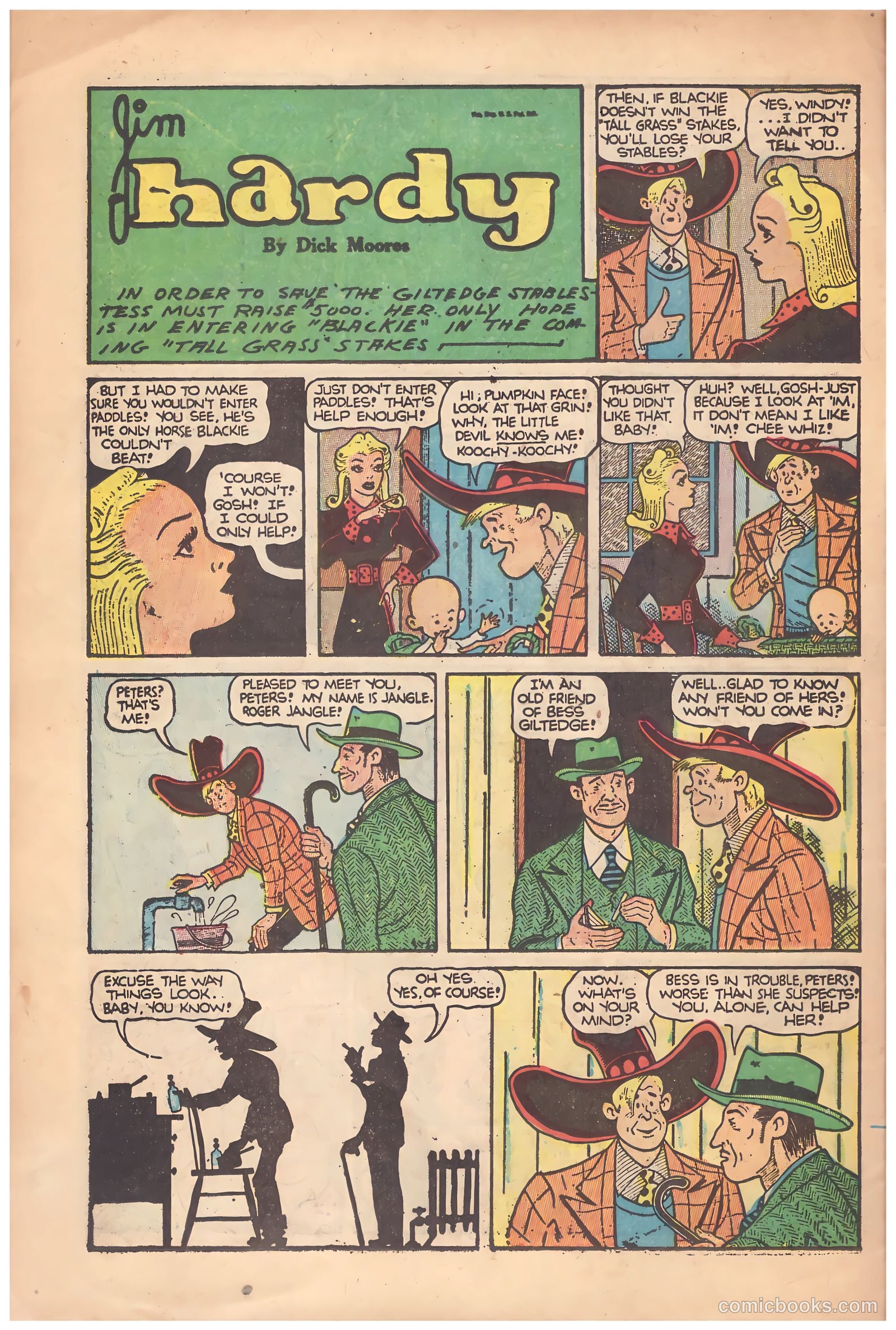 Jim Hardy Comics #1 (1948) — page 12 of 34