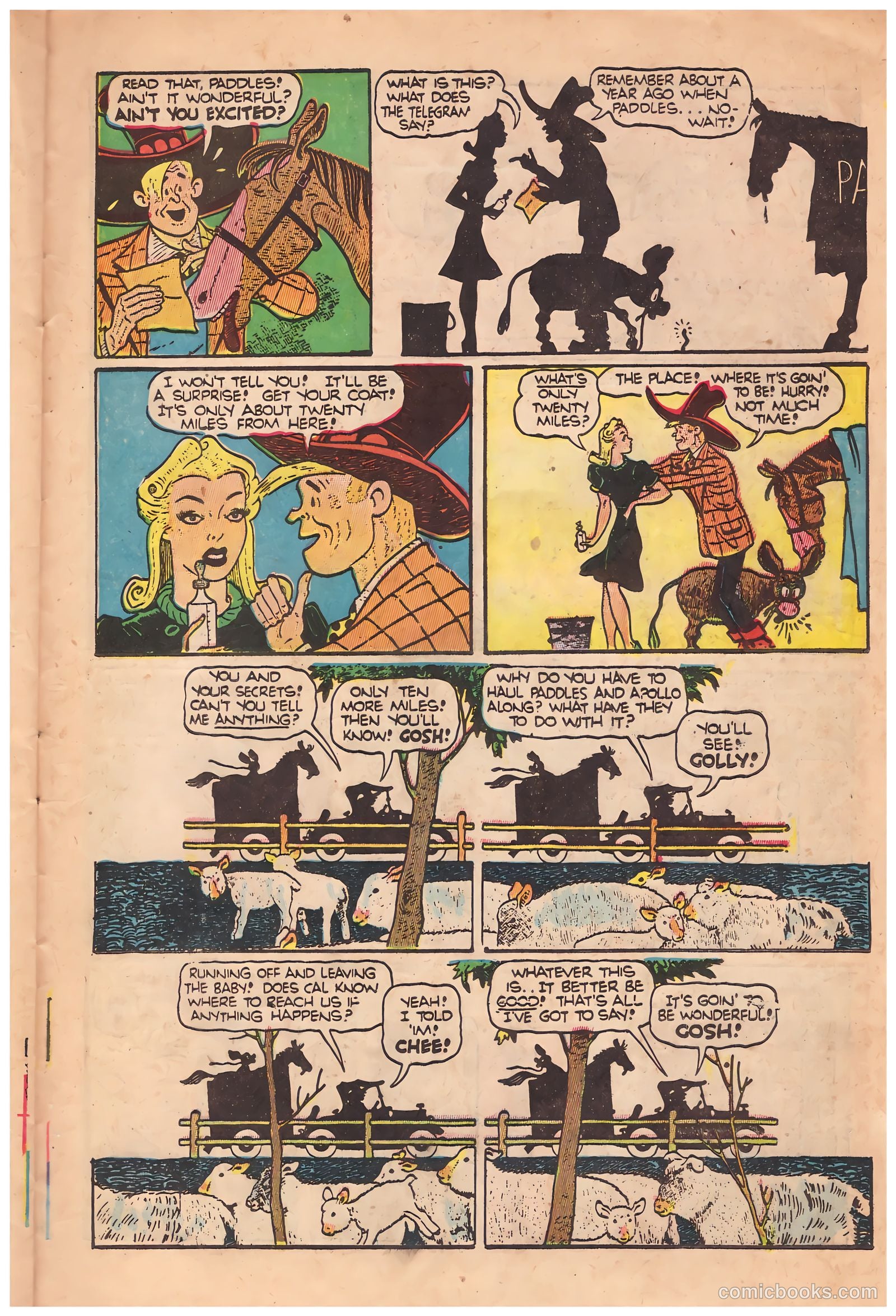 Jim Hardy Comics #1 (1948) — page 23 of 34
