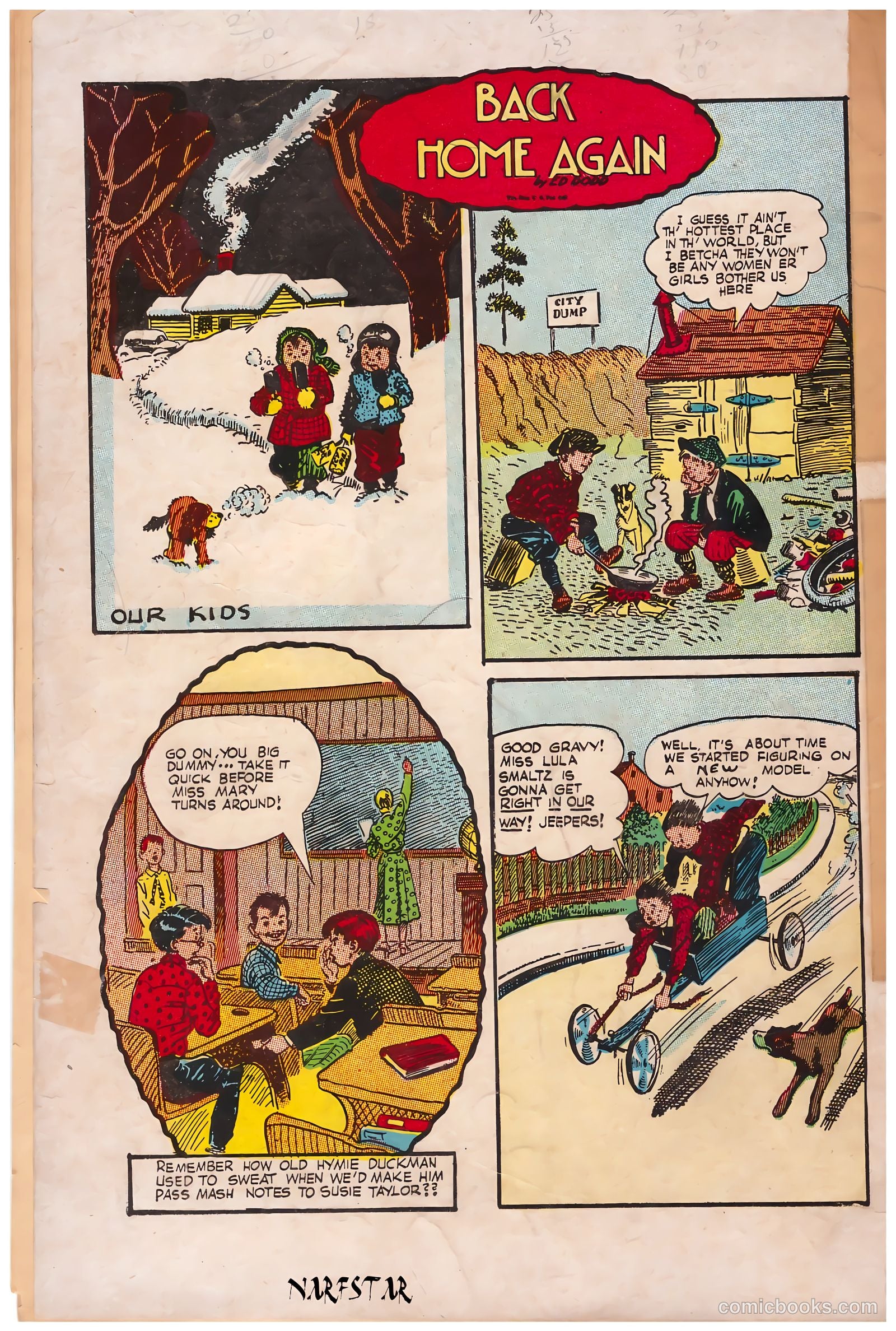 Jim Hardy Comics #1 (1948) — page 34 of 34
