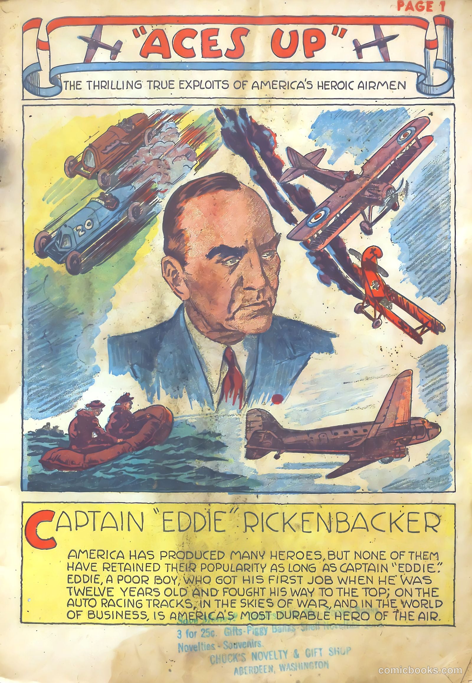 Jim Ray's Aviation Sketchbook #1 (1946) — page 3 of 67