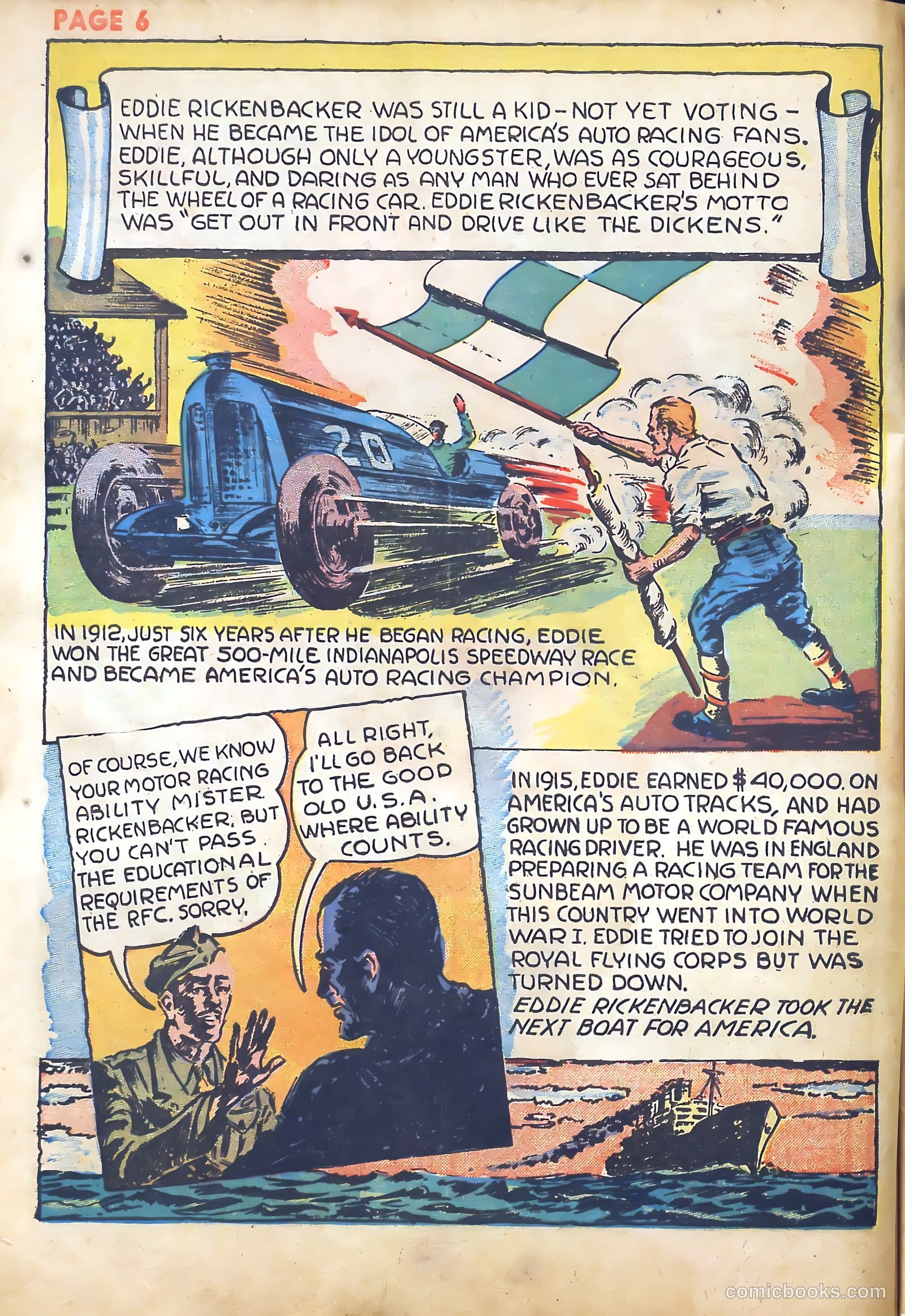 Jim Ray's Aviation Sketchbook #1 (1946) — page 8 of 67