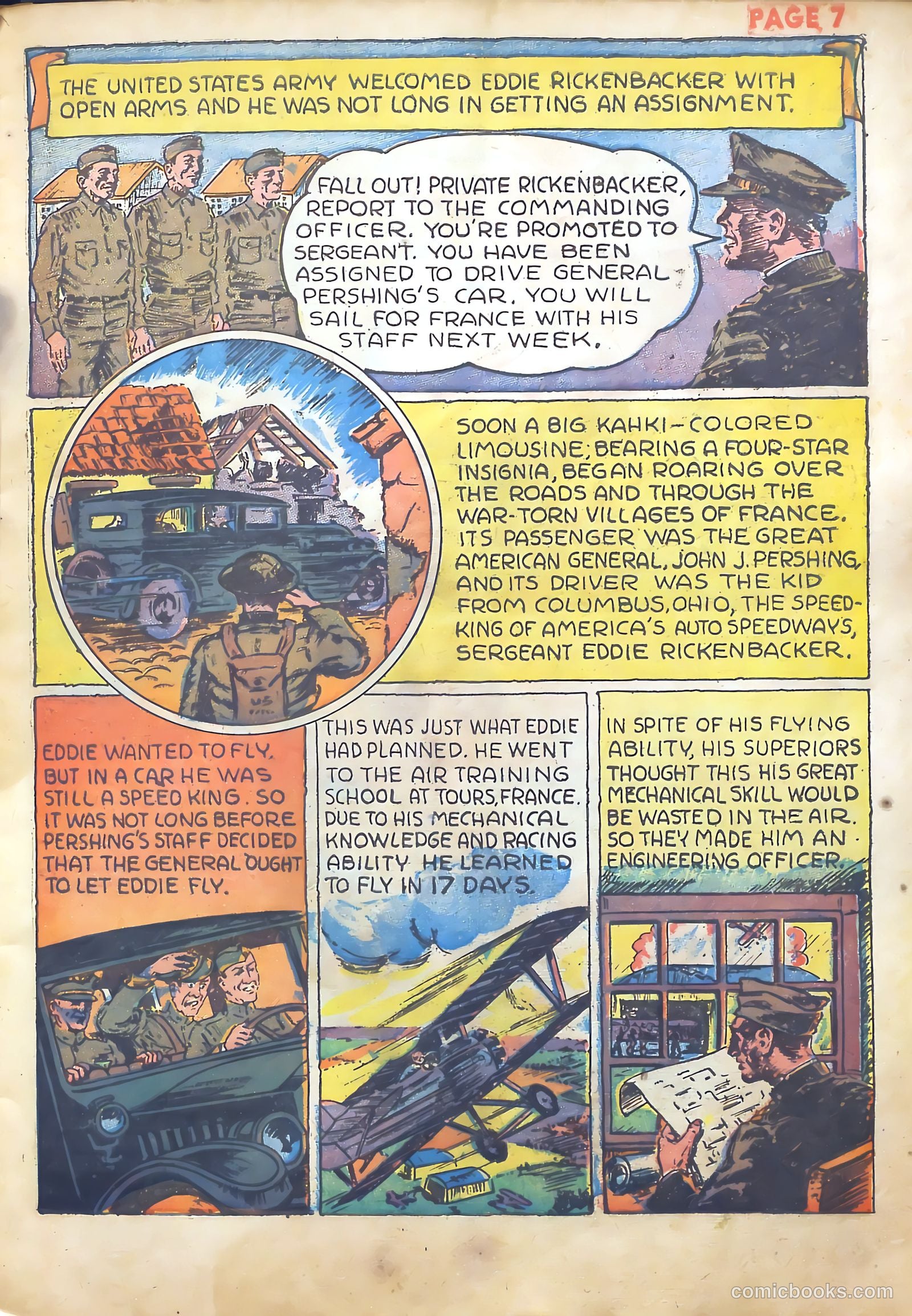 Jim Ray's Aviation Sketchbook #1 (1946) — page 9 of 67