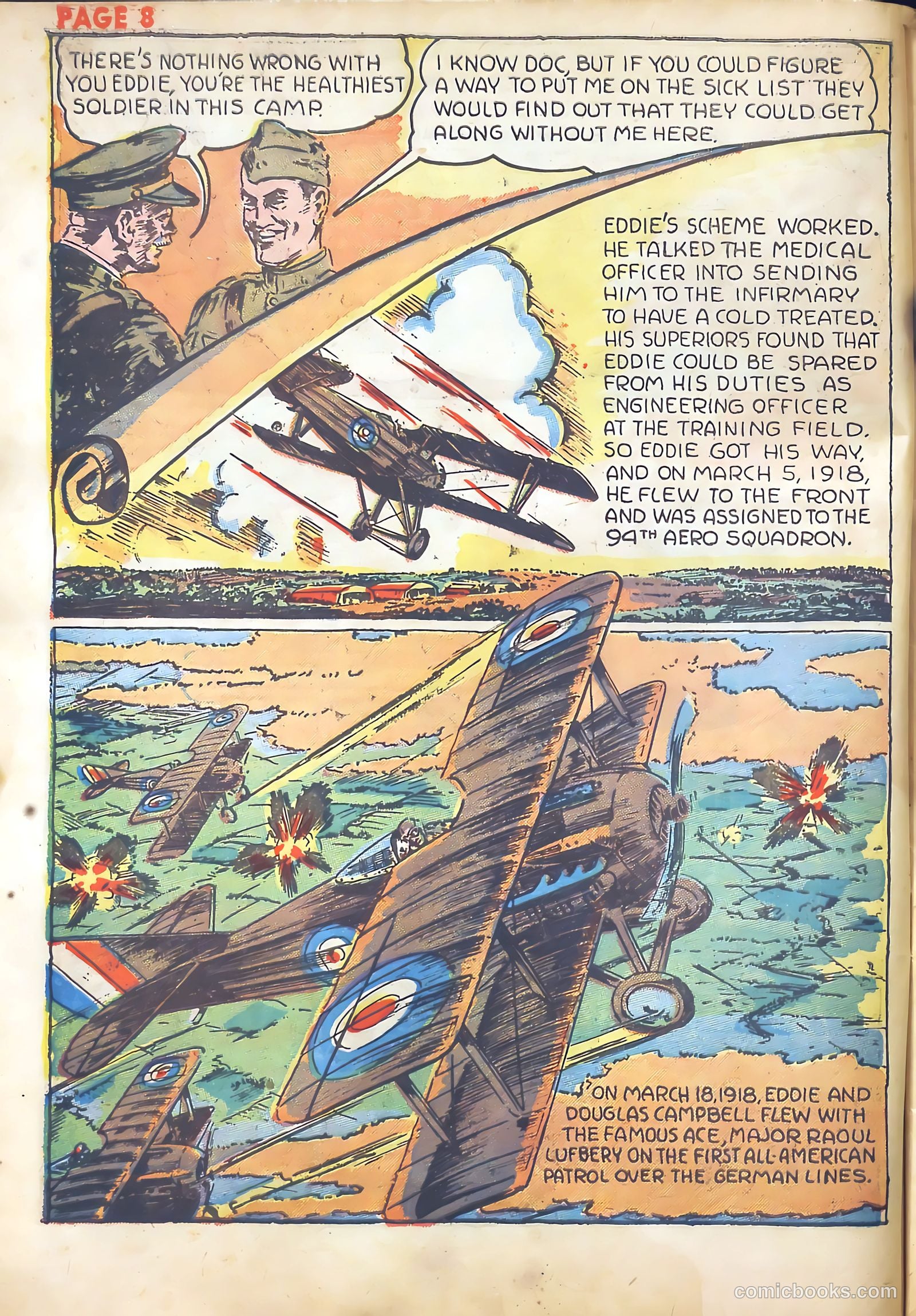 Jim Ray's Aviation Sketchbook #1 (1946) — page 10 of 67