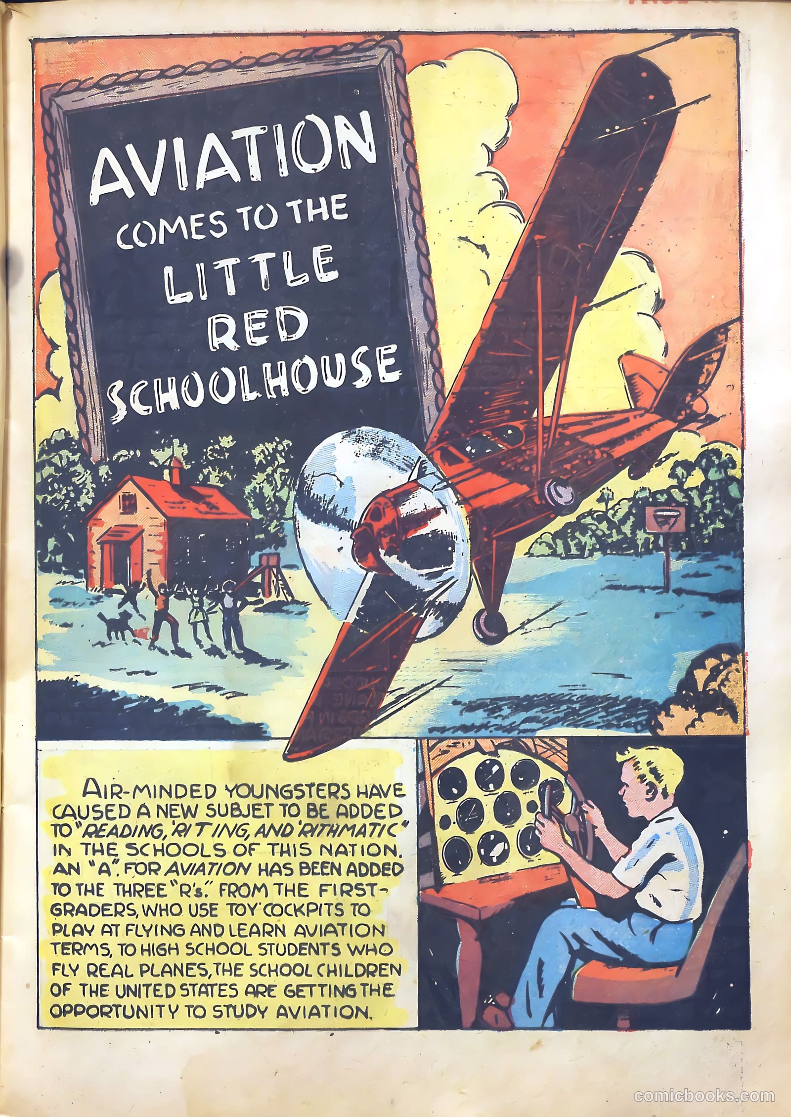 Jim Ray's Aviation Sketchbook #1 (1946) — page 15 of 67
