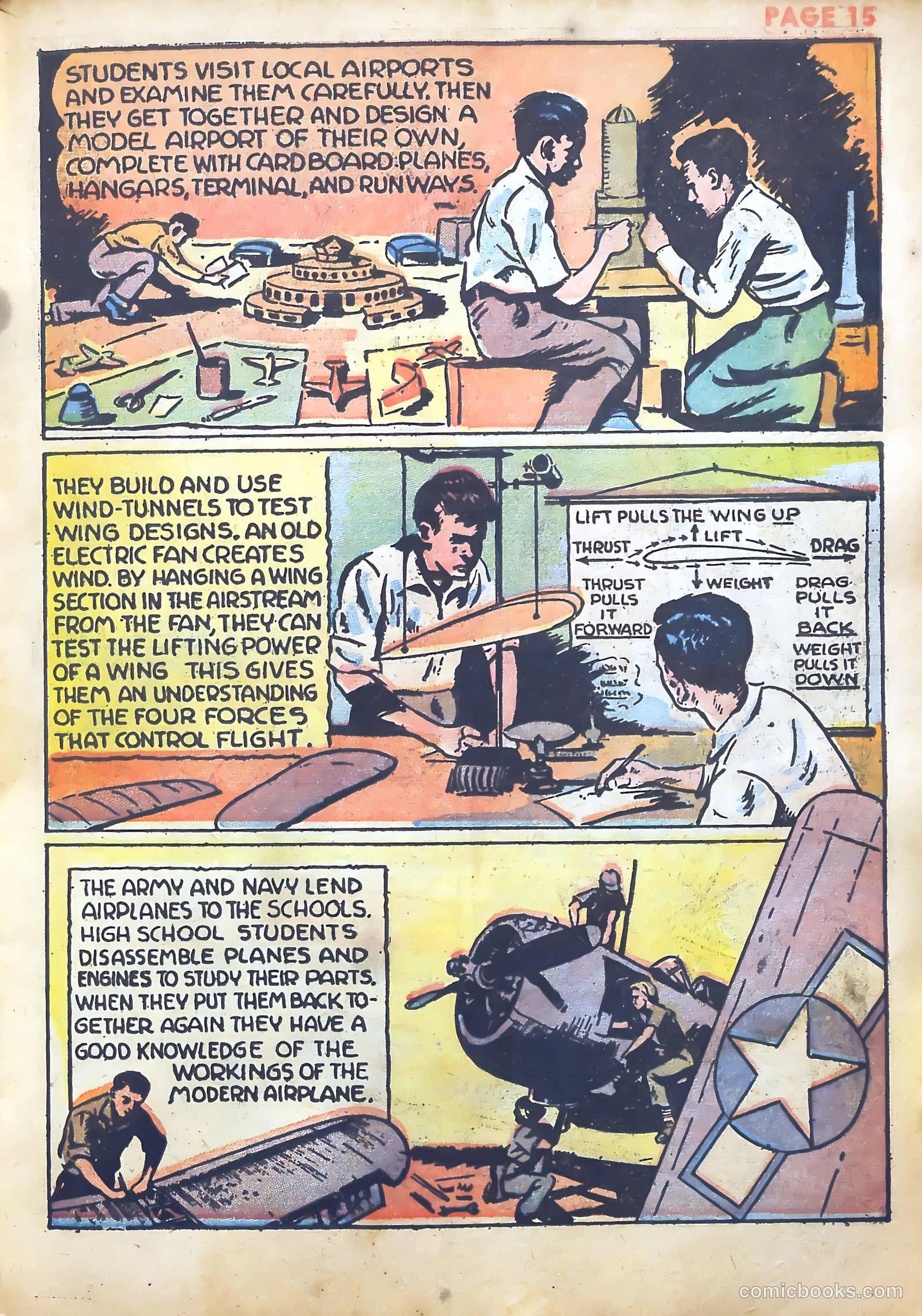 Jim Ray's Aviation Sketchbook #1 (1946) — page 17 of 67