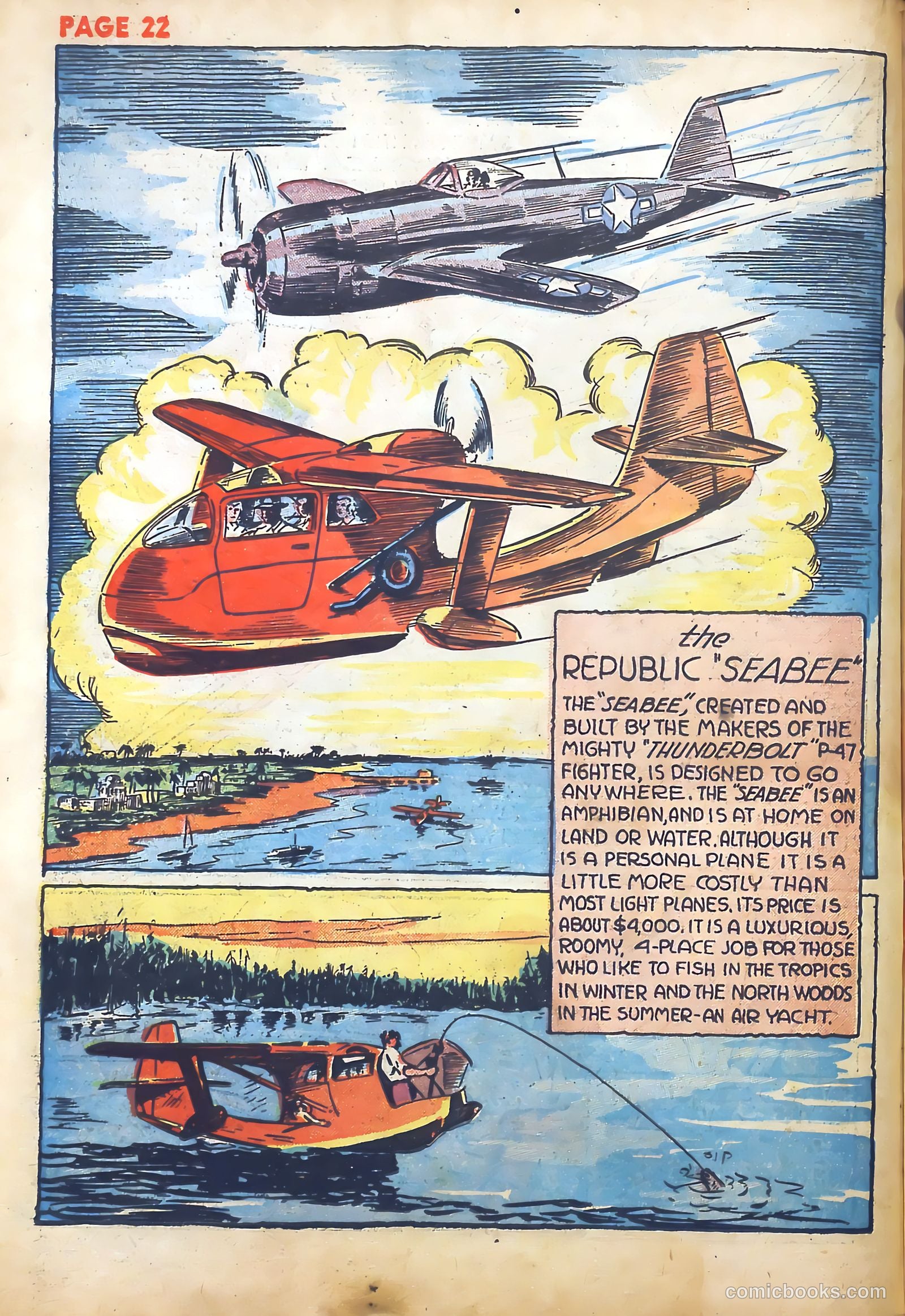 Jim Ray's Aviation Sketchbook #1 (1946) — page 24 of 67