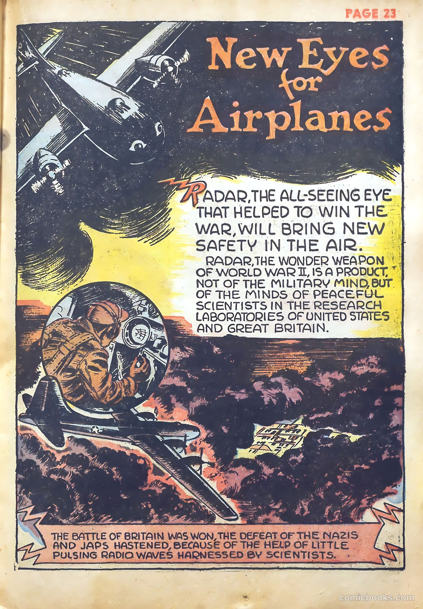 Jim Ray's Aviation Sketchbook #1 (1946) — page 25 of 67
