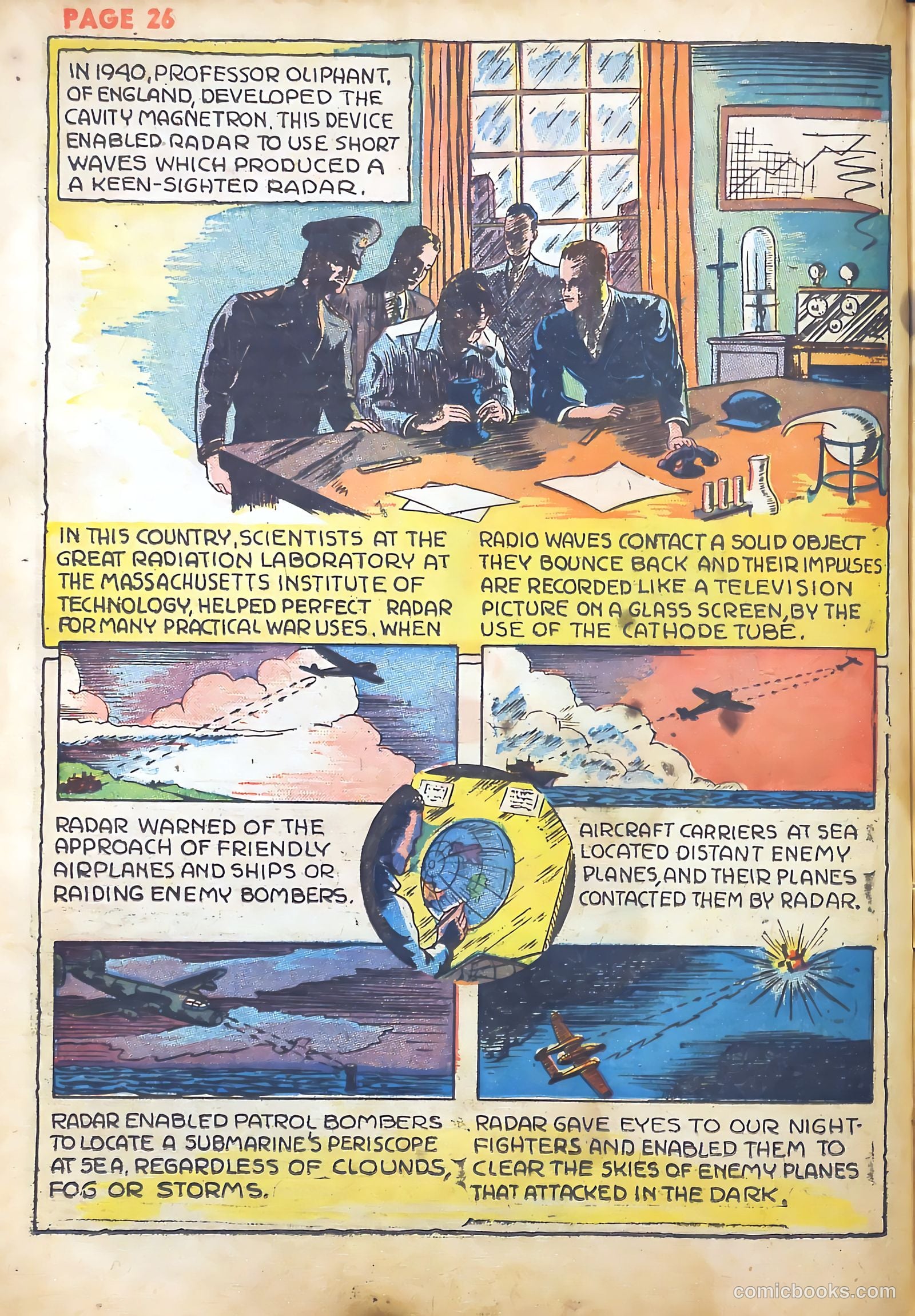 Jim Ray's Aviation Sketchbook #1 (1946) — page 28 of 67