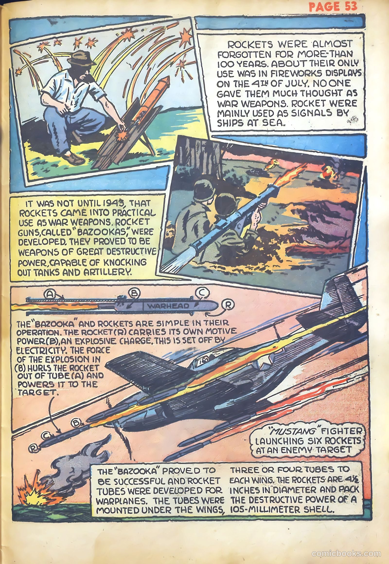 Jim Ray's Aviation Sketchbook #1 (1946) — page 54 of 67