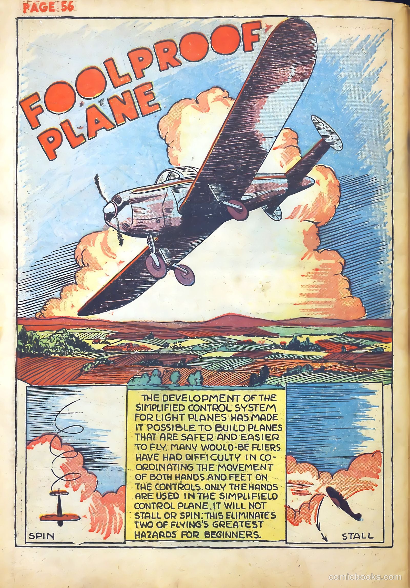 Jim Ray's Aviation Sketchbook #1 (1946) — page 57 of 67