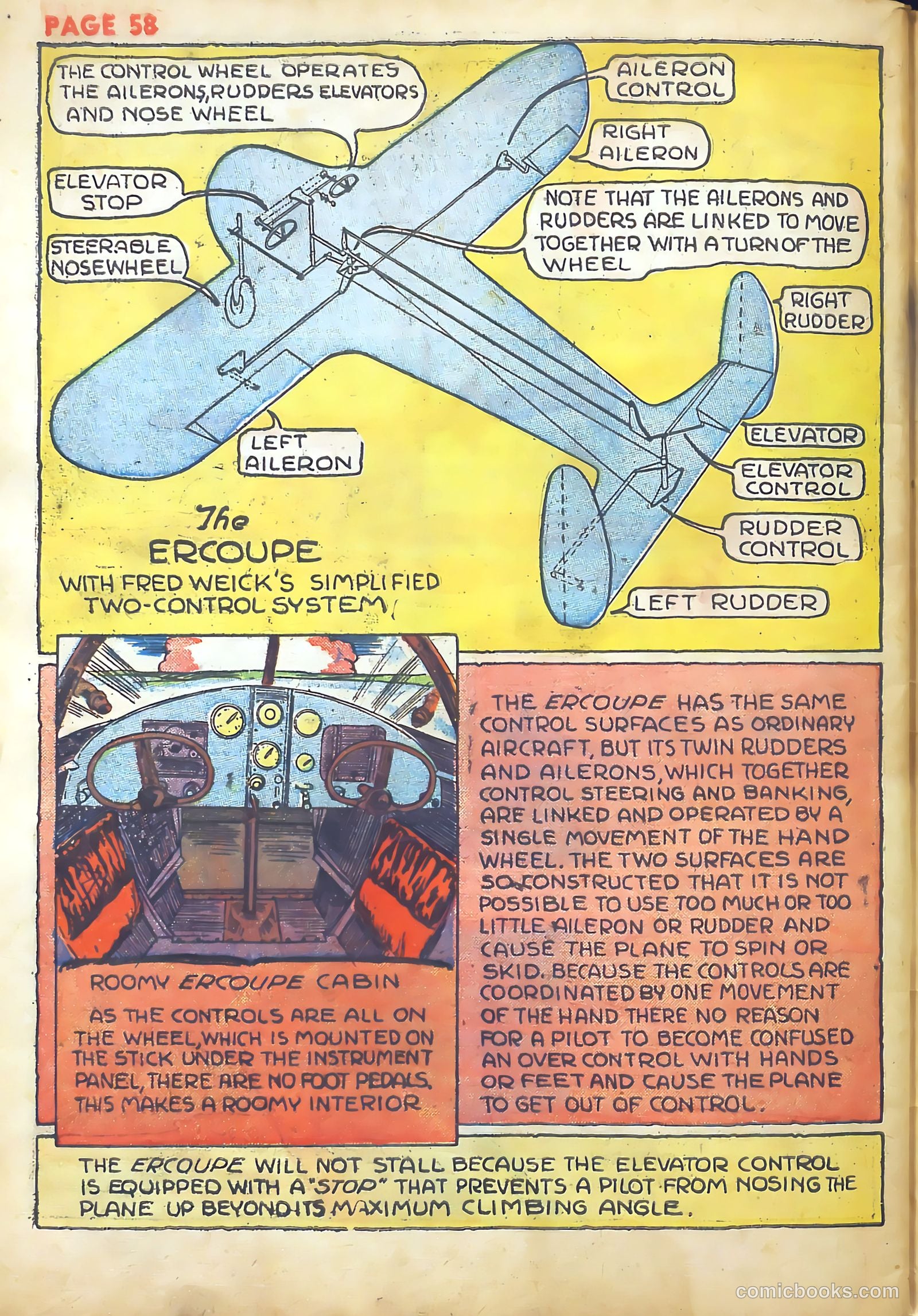 Jim Ray's Aviation Sketchbook #1 (1946) — page 59 of 67