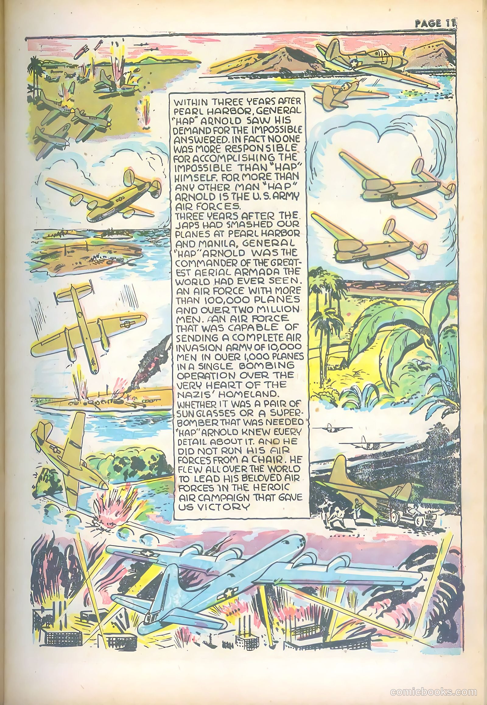 Jim Ray's Aviation Sketchbook #2 (1946) — page 11 of 66