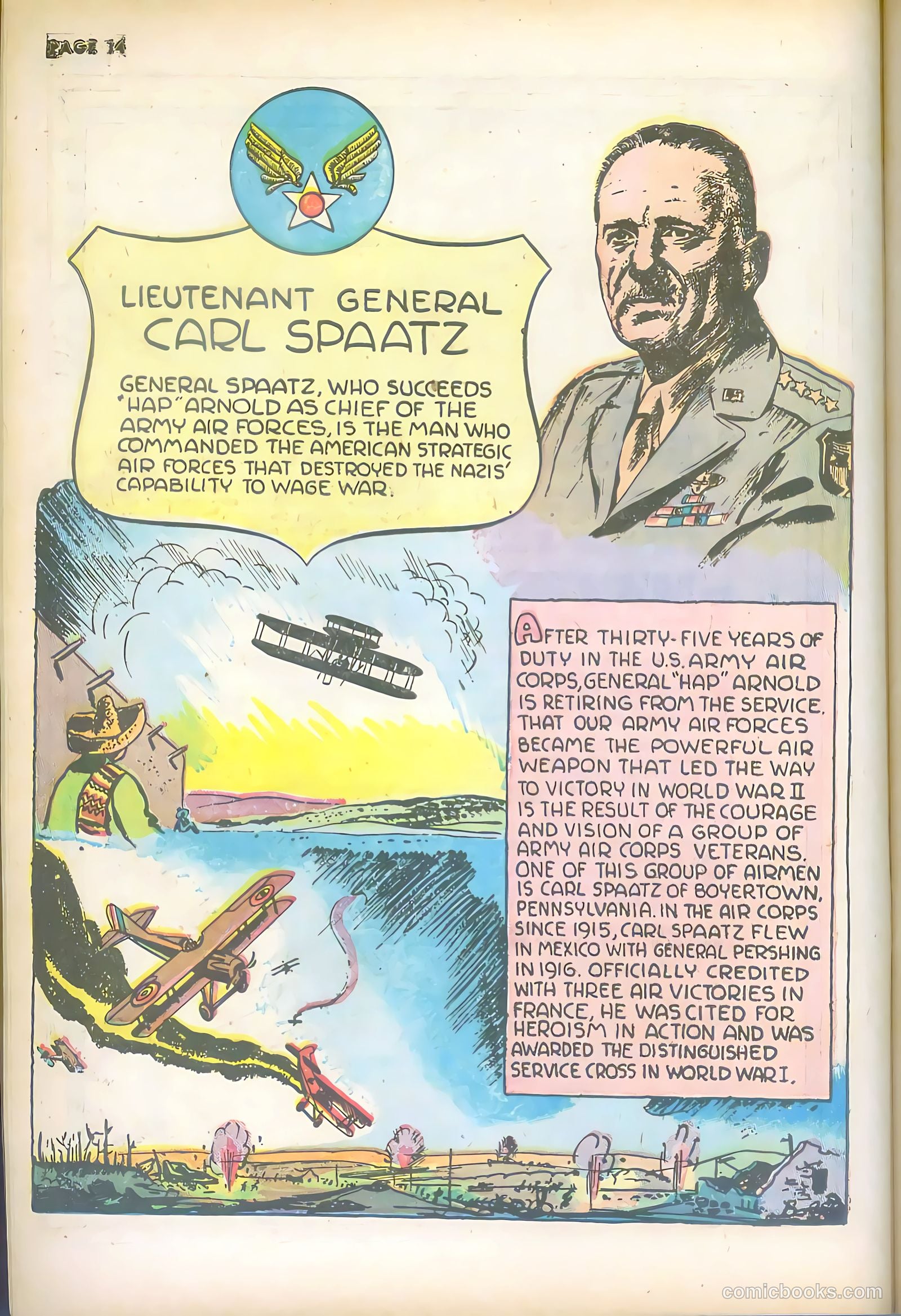 Jim Ray's Aviation Sketchbook #2 (1946) — page 14 of 66