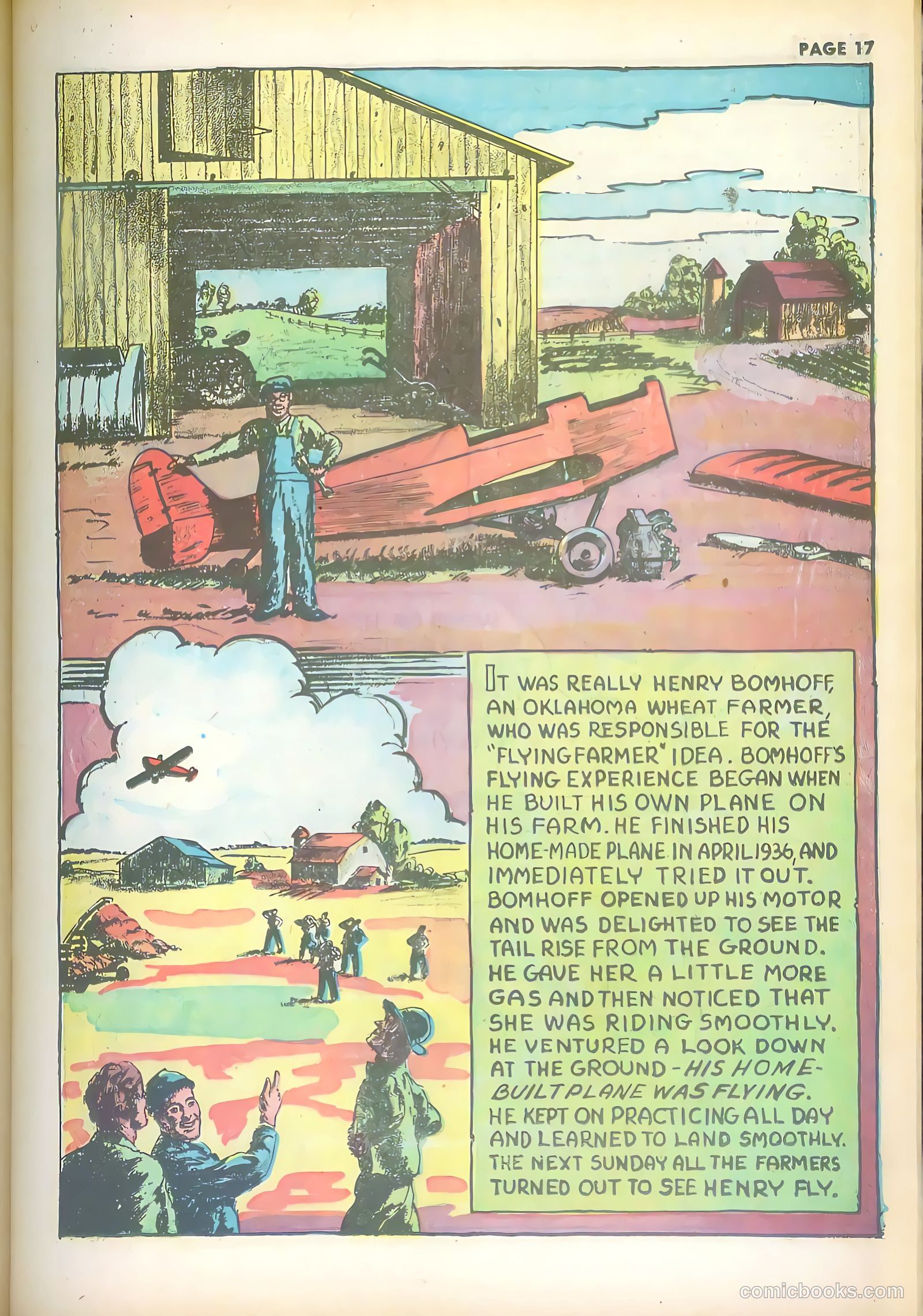 Jim Ray's Aviation Sketchbook #2 (1946) — page 17 of 66