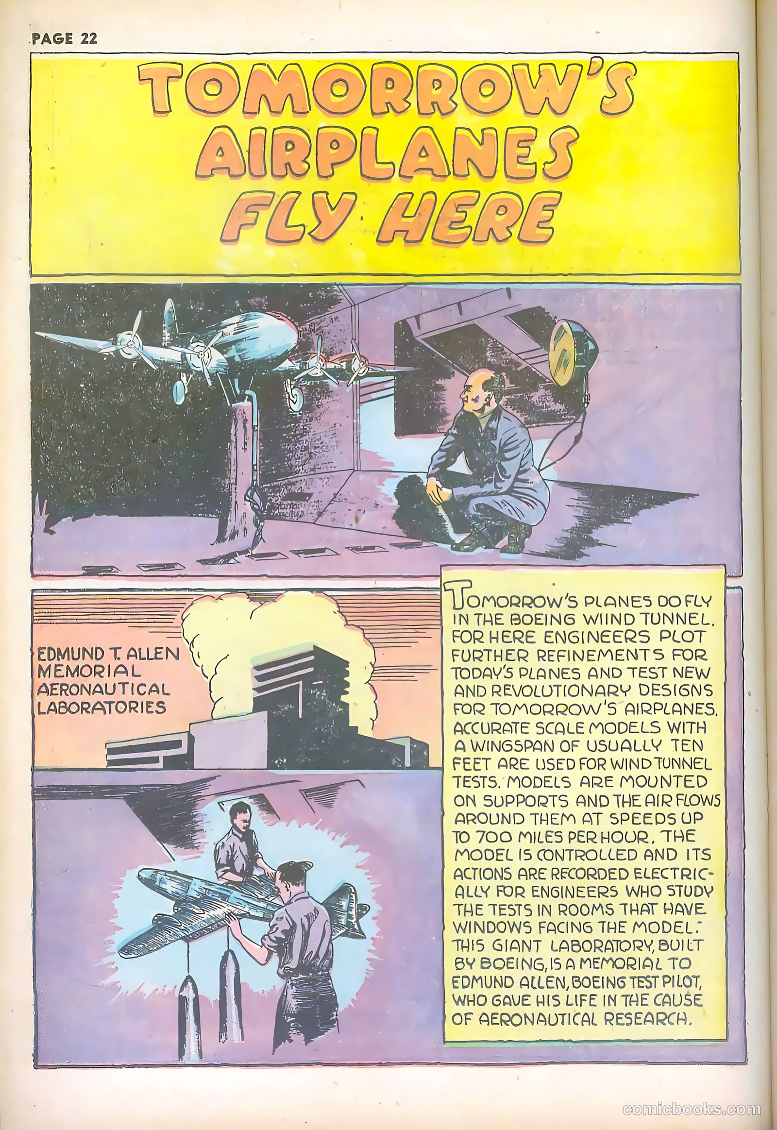 Jim Ray's Aviation Sketchbook #2 (1946) — page 22 of 66