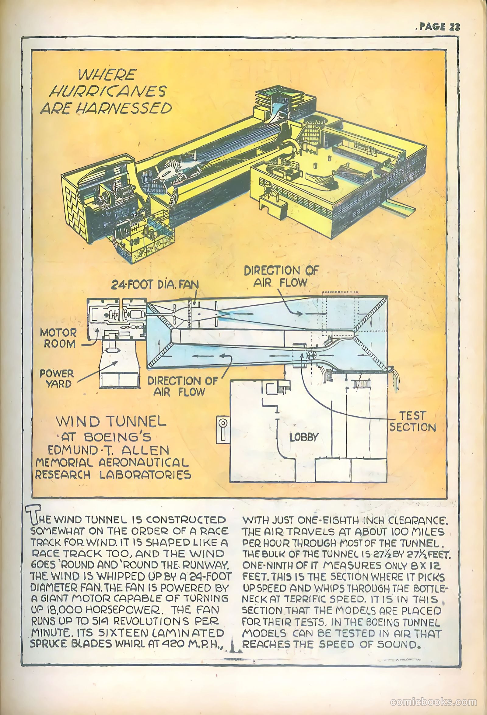 Jim Ray's Aviation Sketchbook #2 (1946) — page 23 of 66