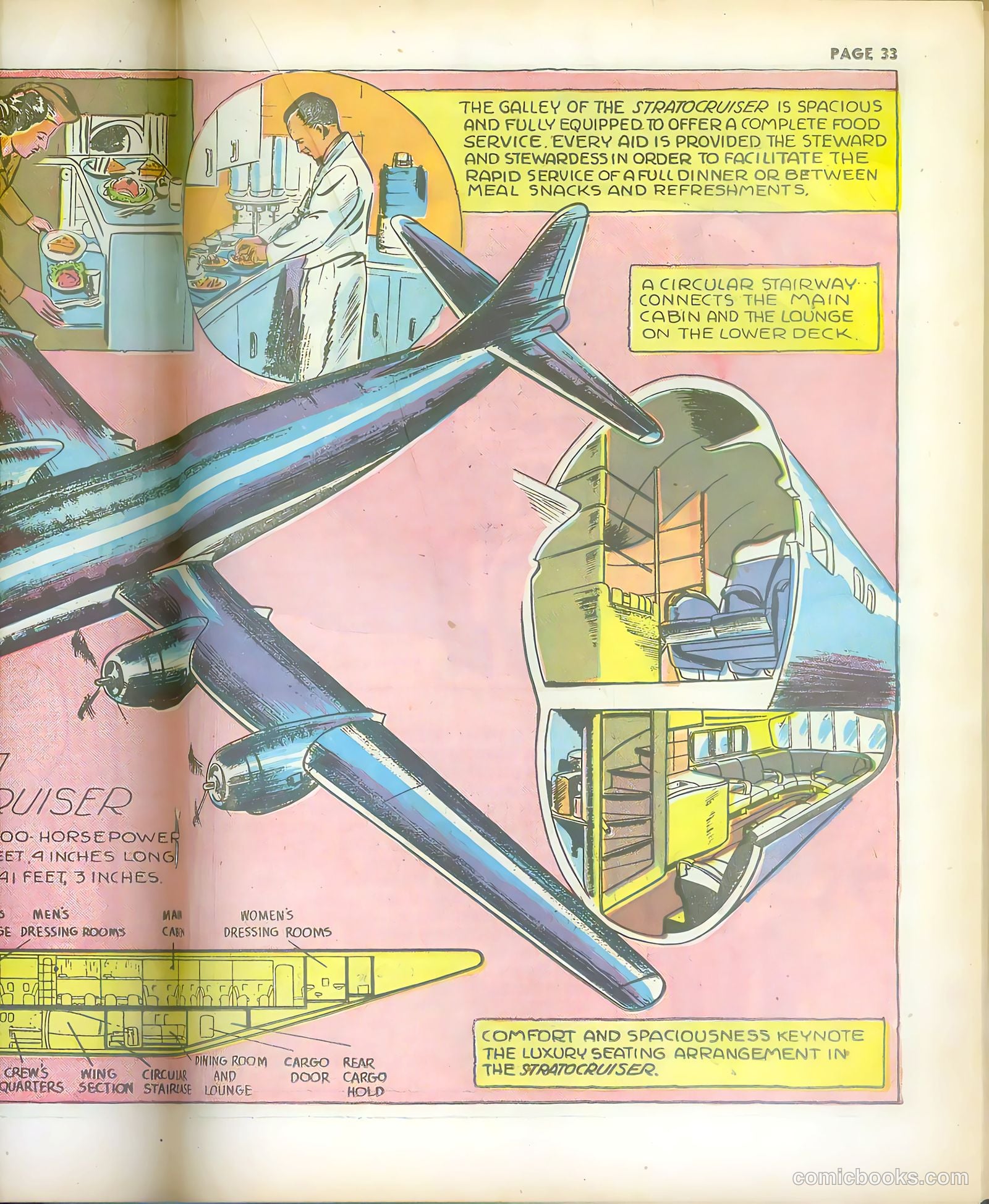 Jim Ray's Aviation Sketchbook #2 (1946) — page 33 of 66