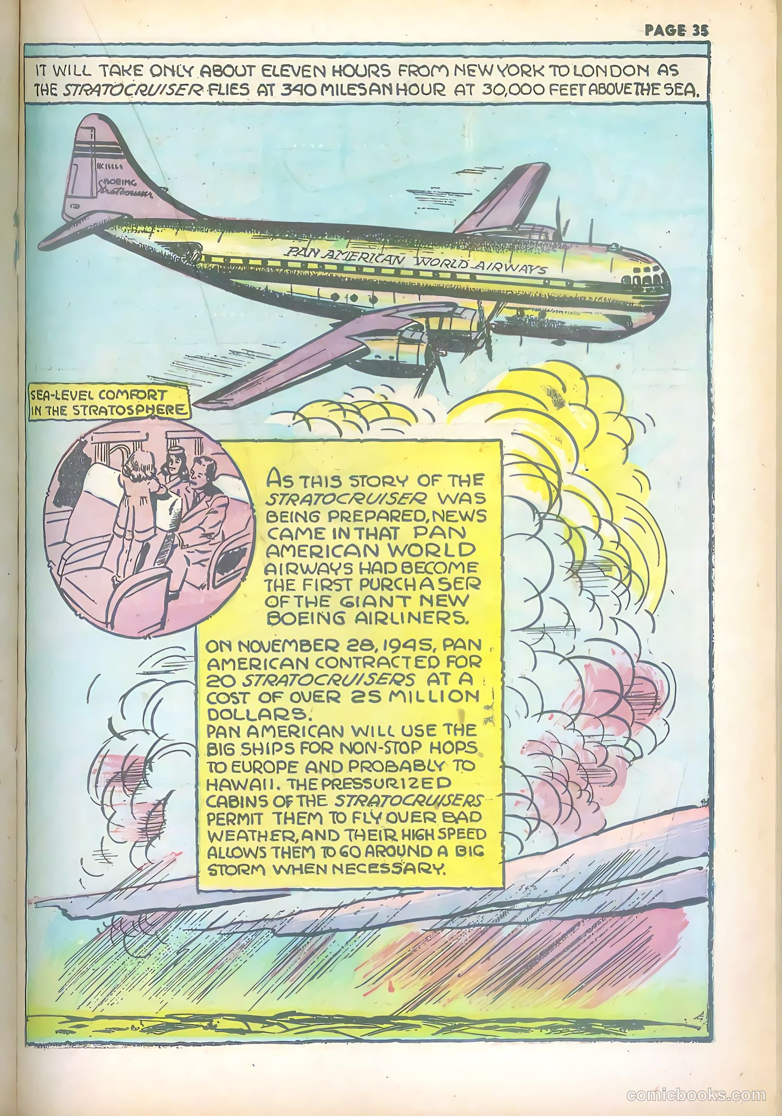 Jim Ray's Aviation Sketchbook #2 (1946) — page 35 of 66