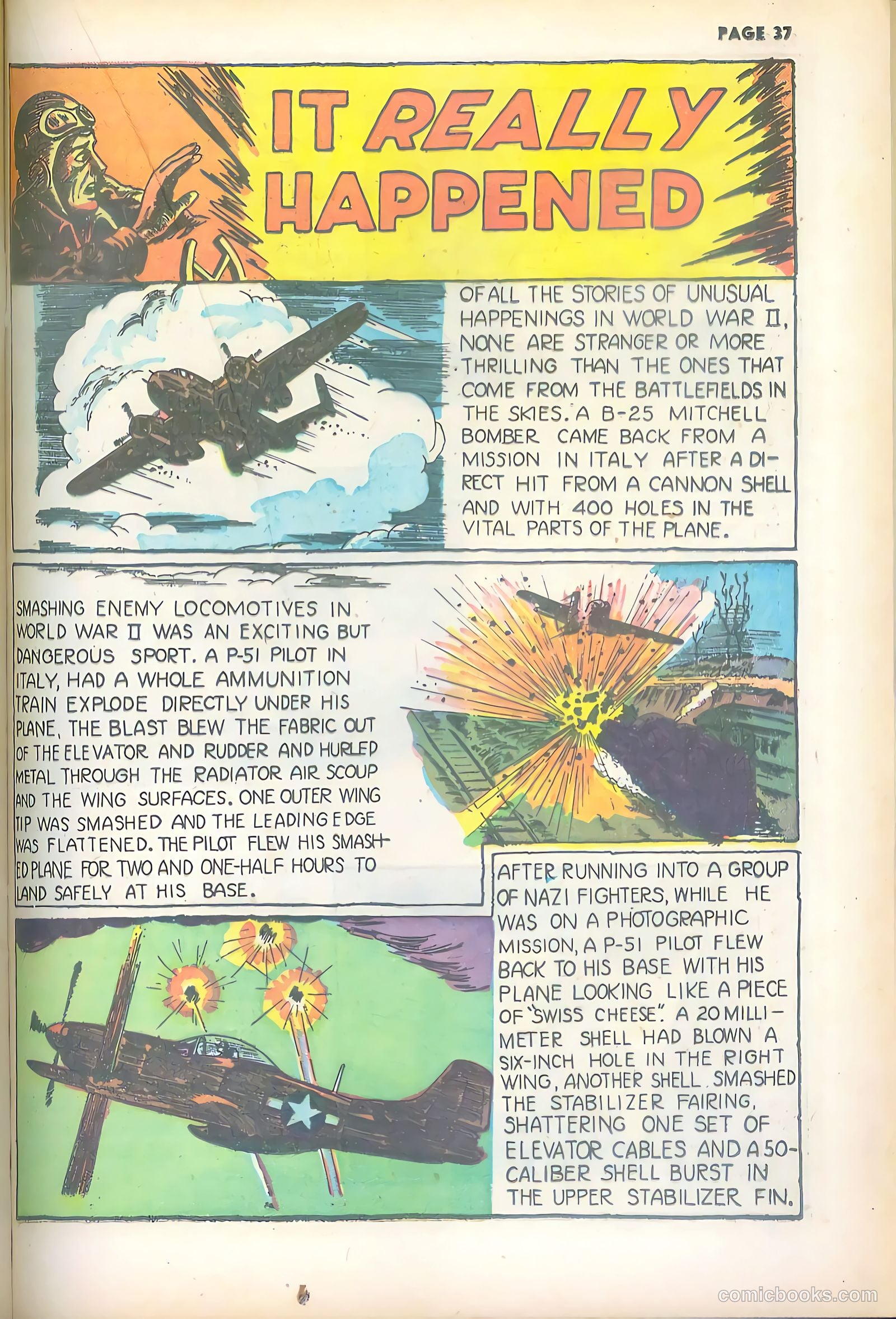 Jim Ray's Aviation Sketchbook #2 (1946) — page 37 of 66