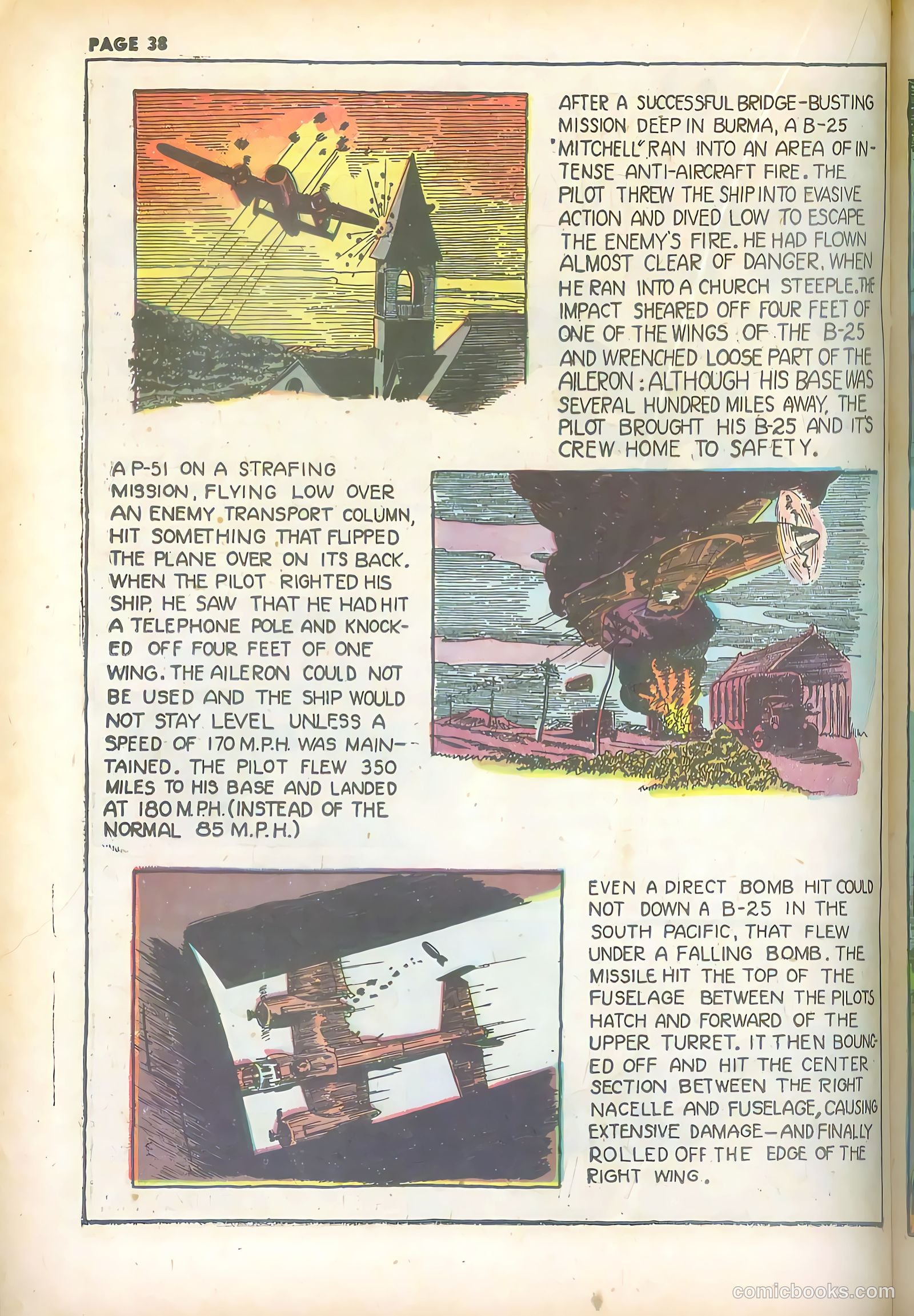 Jim Ray's Aviation Sketchbook #2 (1946) — page 38 of 66