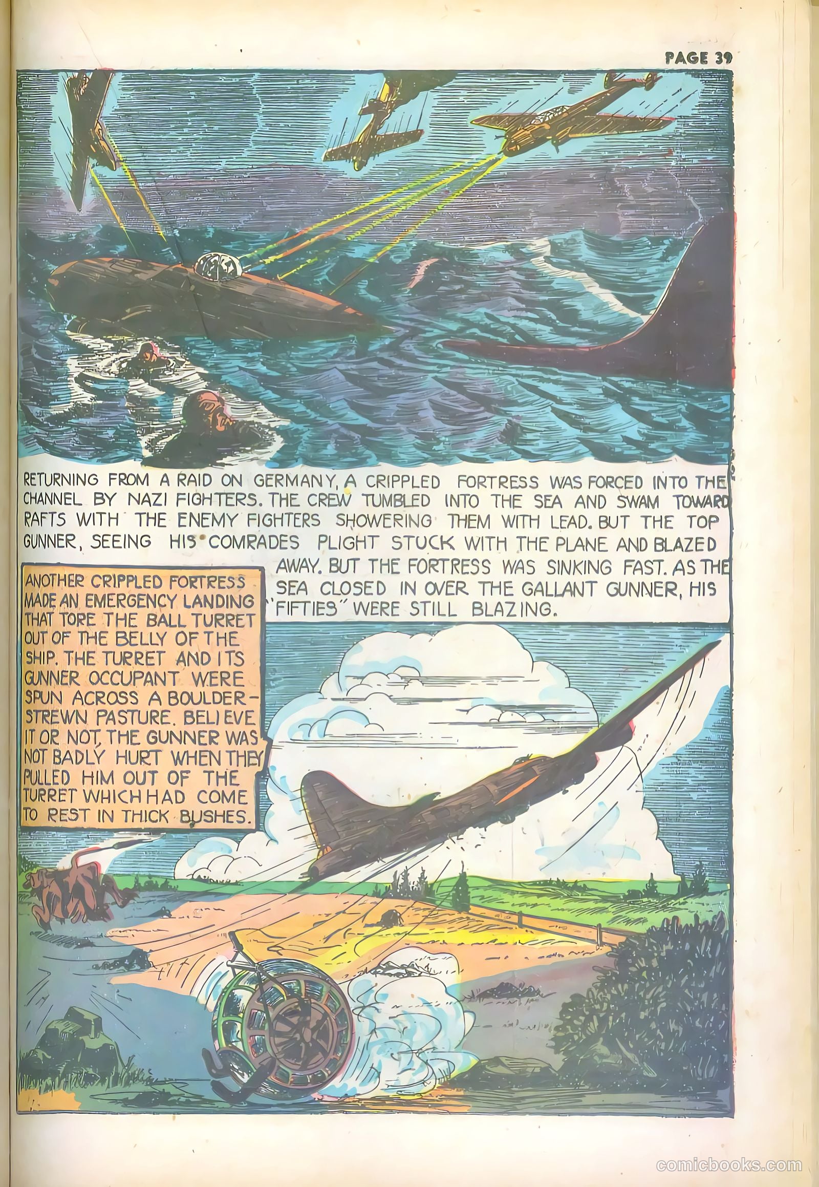 Jim Ray's Aviation Sketchbook #2 (1946) — page 39 of 66