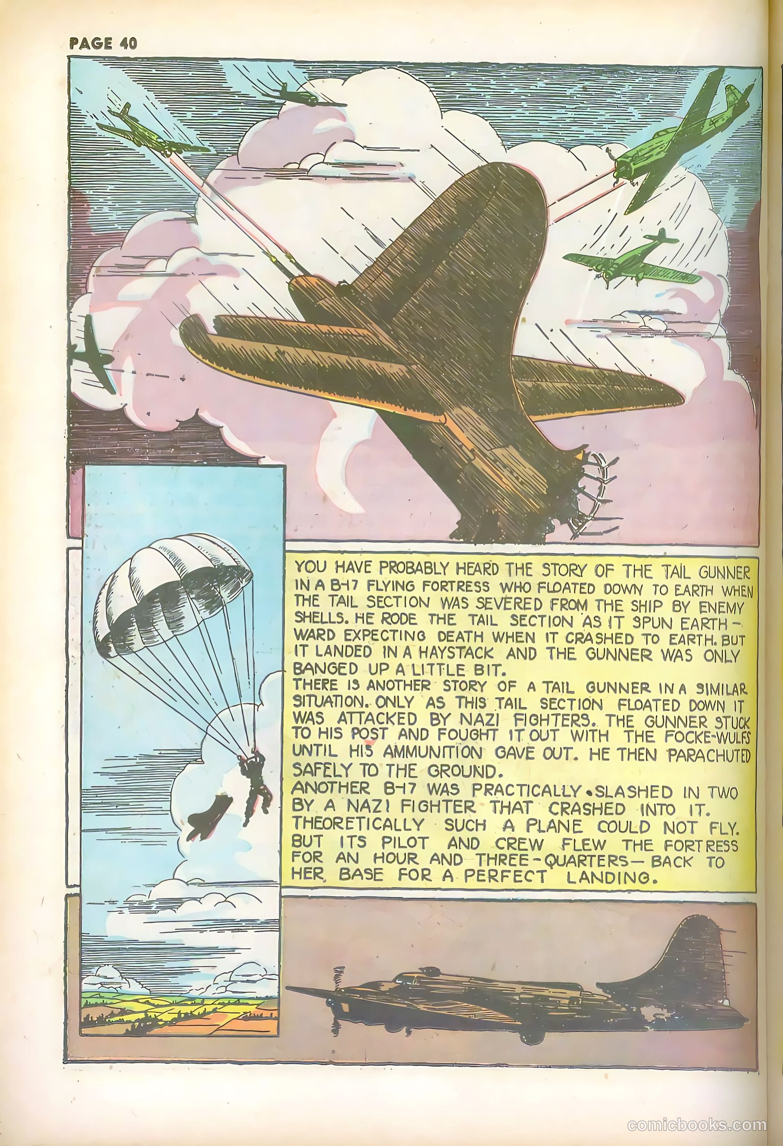 Jim Ray's Aviation Sketchbook #2 (1946) — page 40 of 66