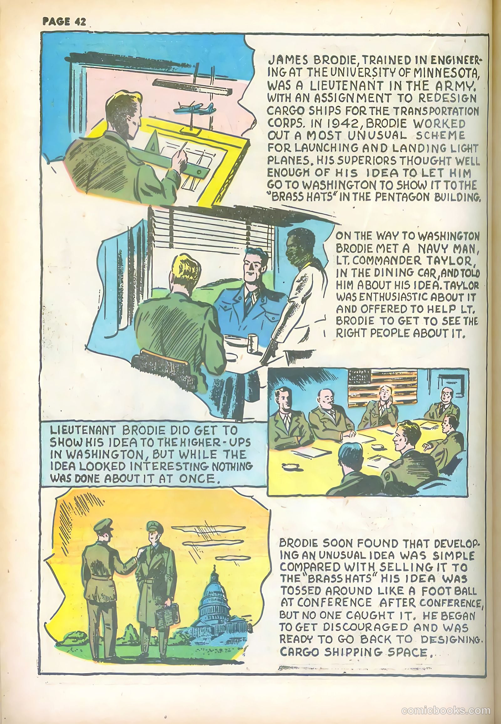 Jim Ray's Aviation Sketchbook #2 (1946) — page 42 of 66