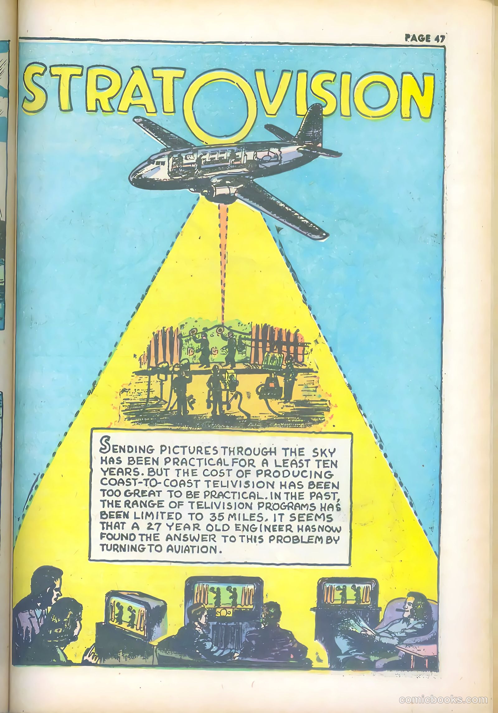 Jim Ray's Aviation Sketchbook #2 (1946) — page 47 of 66