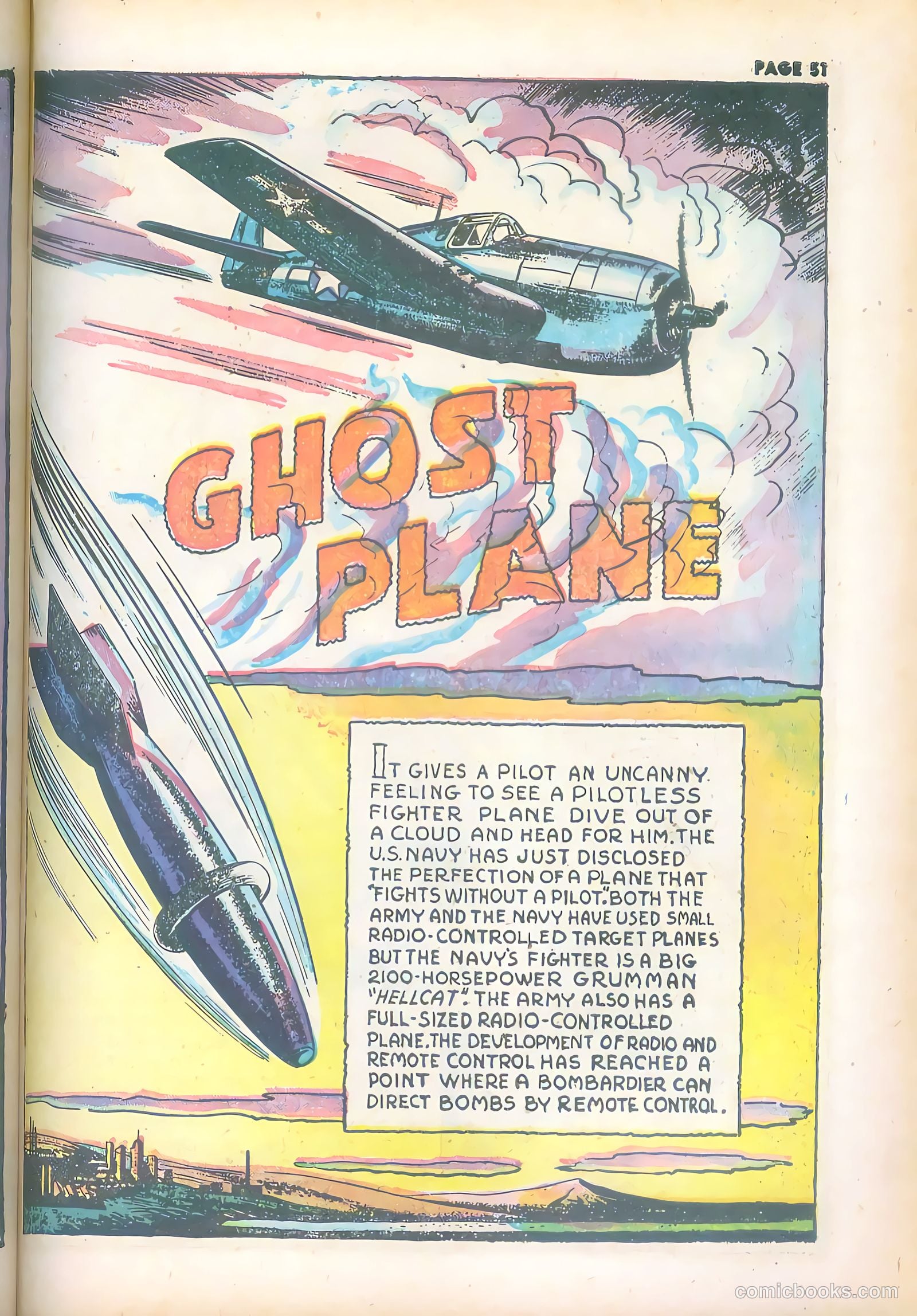 Jim Ray's Aviation Sketchbook #2 (1946) — page 51 of 66