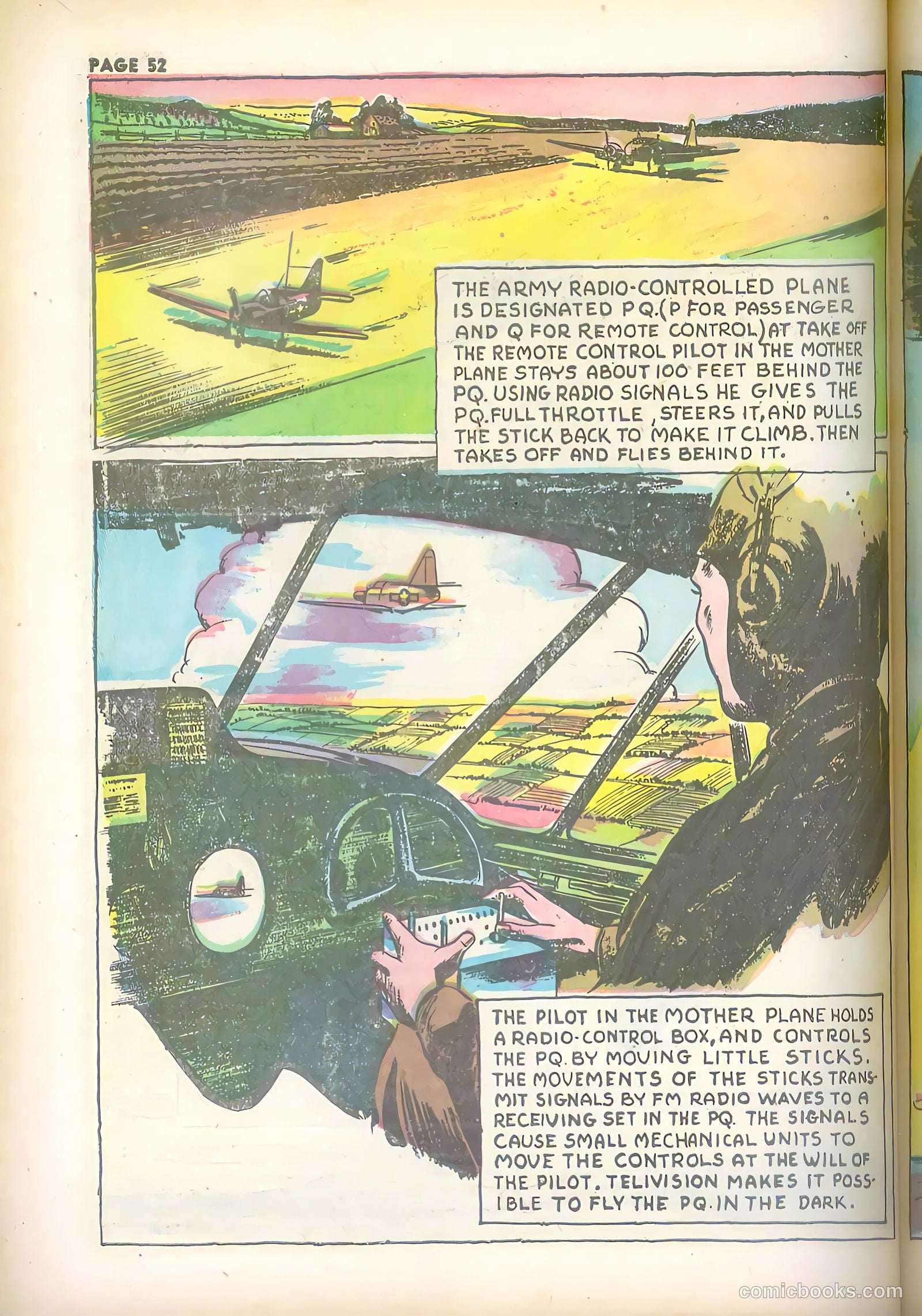 Jim Ray's Aviation Sketchbook #2 (1946) — page 52 of 66