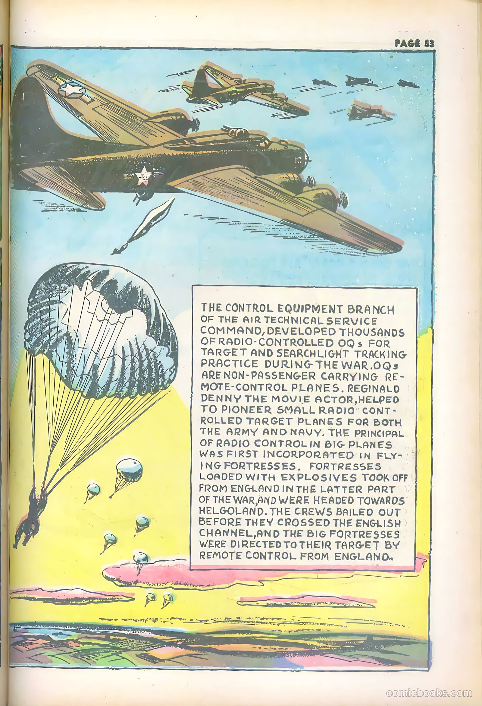 Jim Ray's Aviation Sketchbook #2 (1946) — page 53 of 66