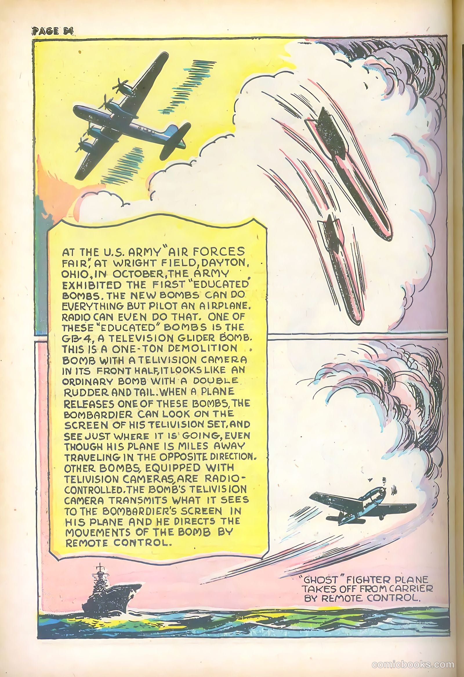 Jim Ray's Aviation Sketchbook #2 (1946) — page 54 of 66