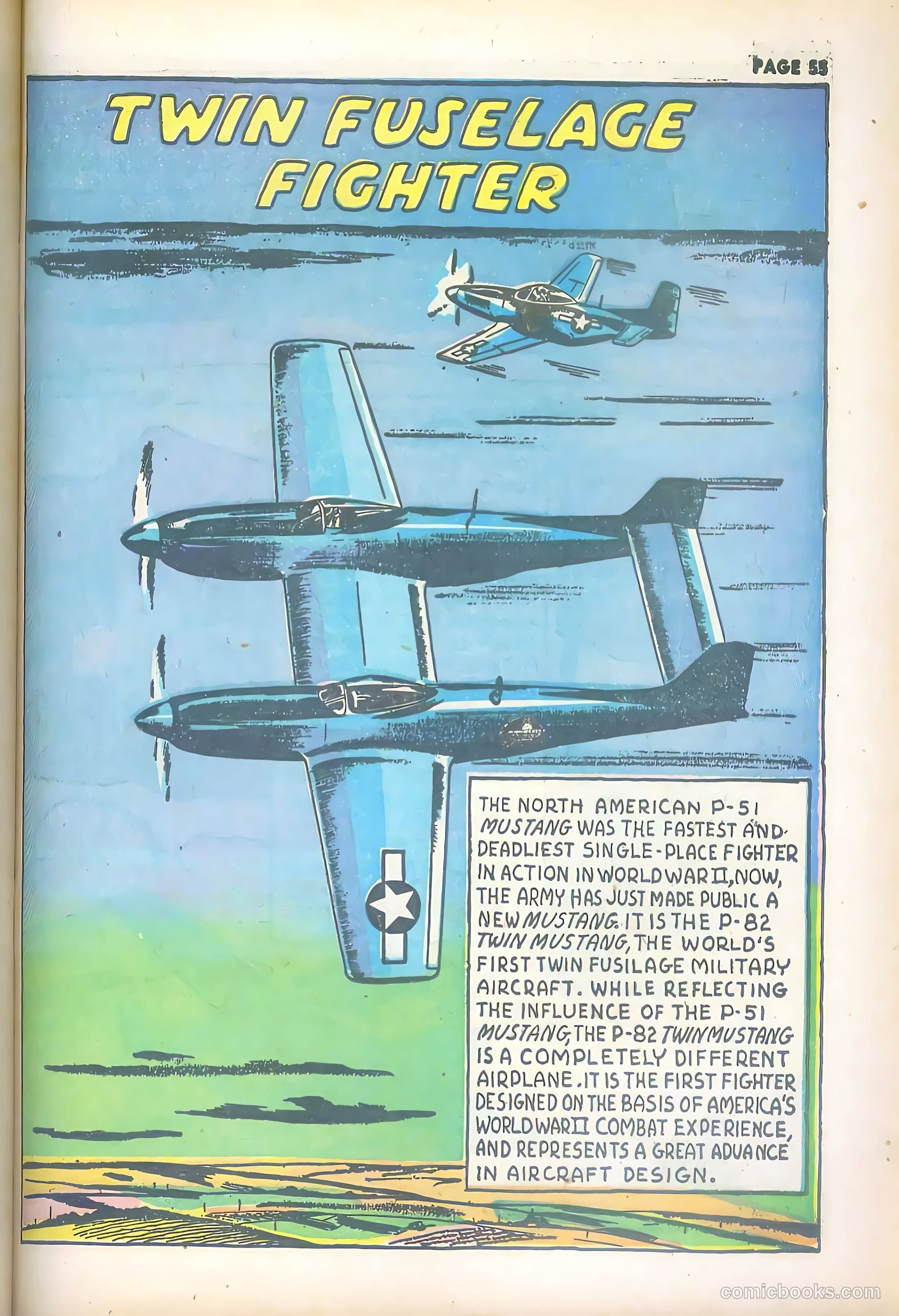 Jim Ray's Aviation Sketchbook #2 (1946) — page 55 of 66