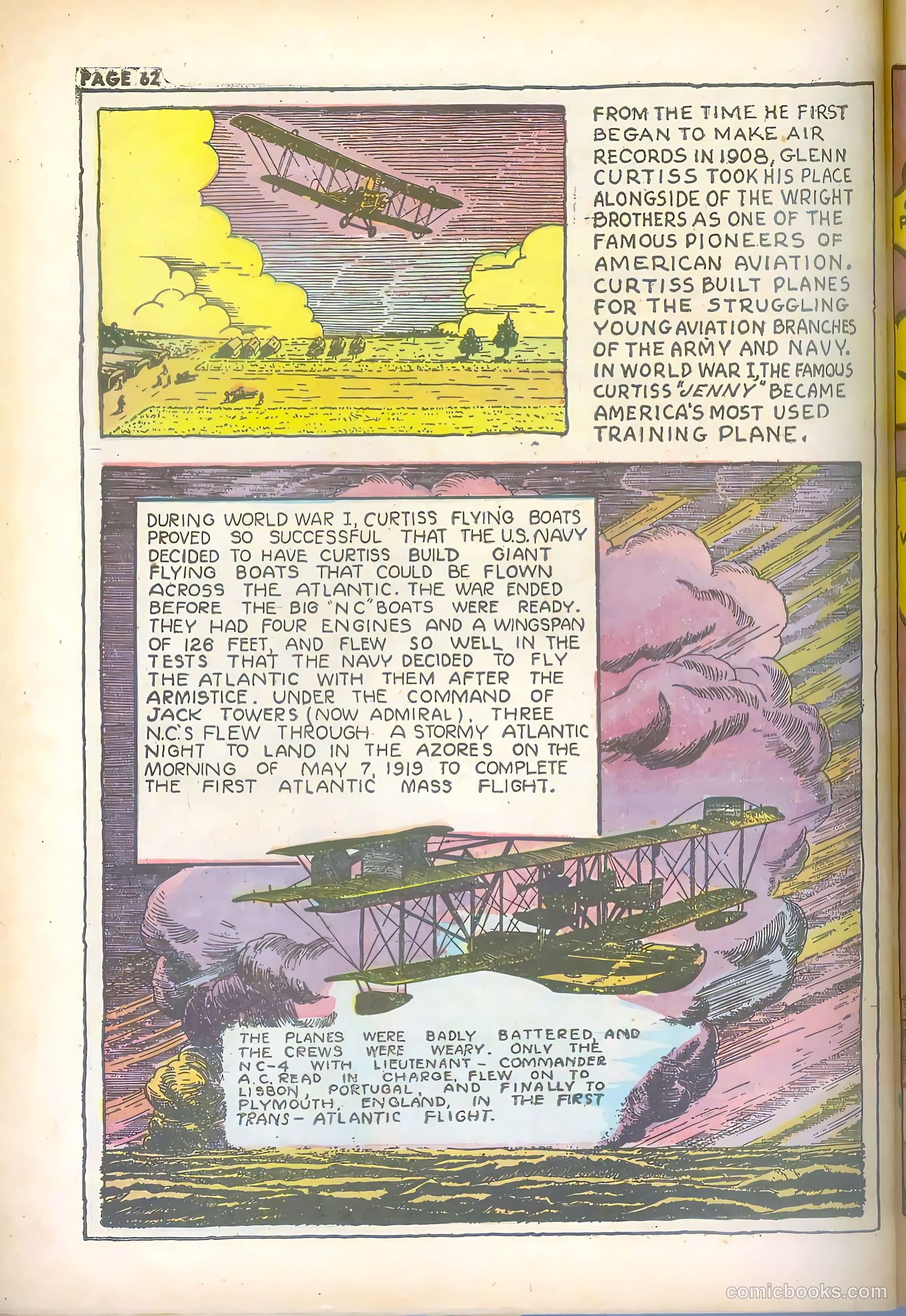 Jim Ray's Aviation Sketchbook #2 (1946) — page 62 of 66